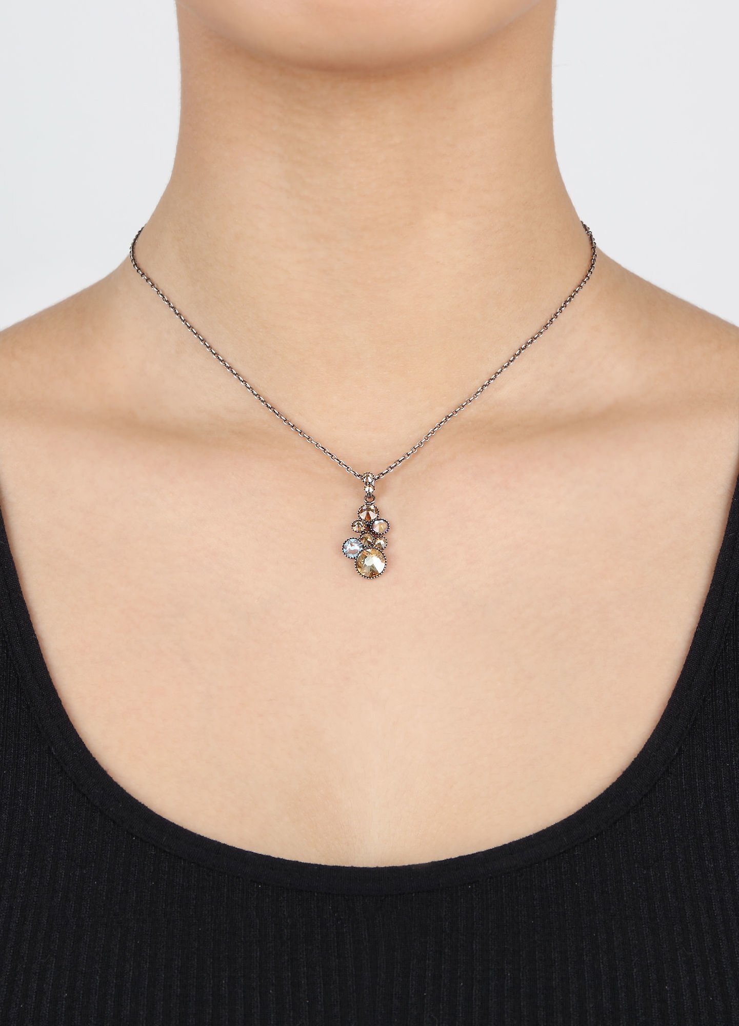 image pour Collier pendant Water Cascade Baiser De Soleil Brown 