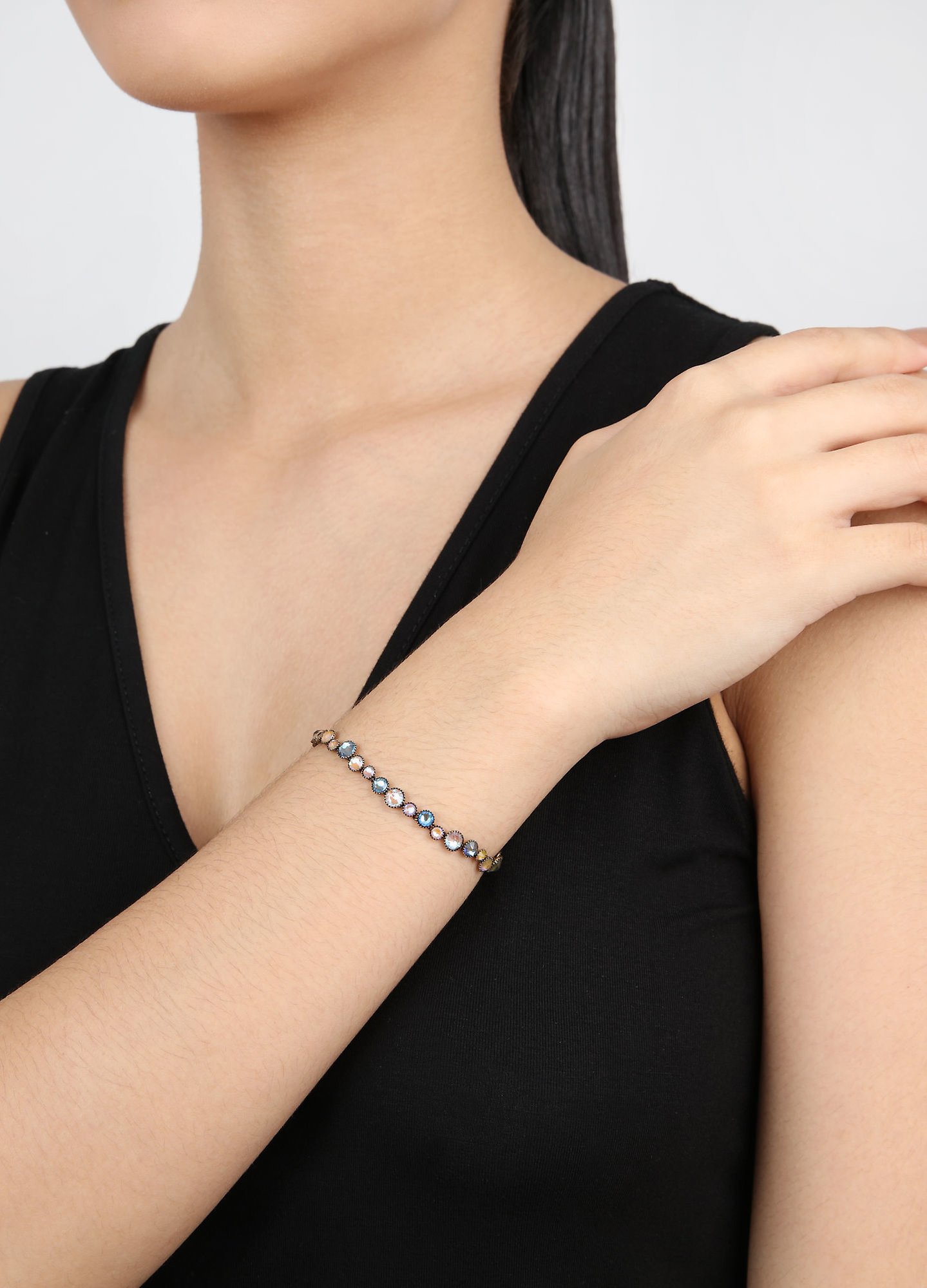 image pour Bracelet Water Cascade Plage Mer Soleil blue/brown 