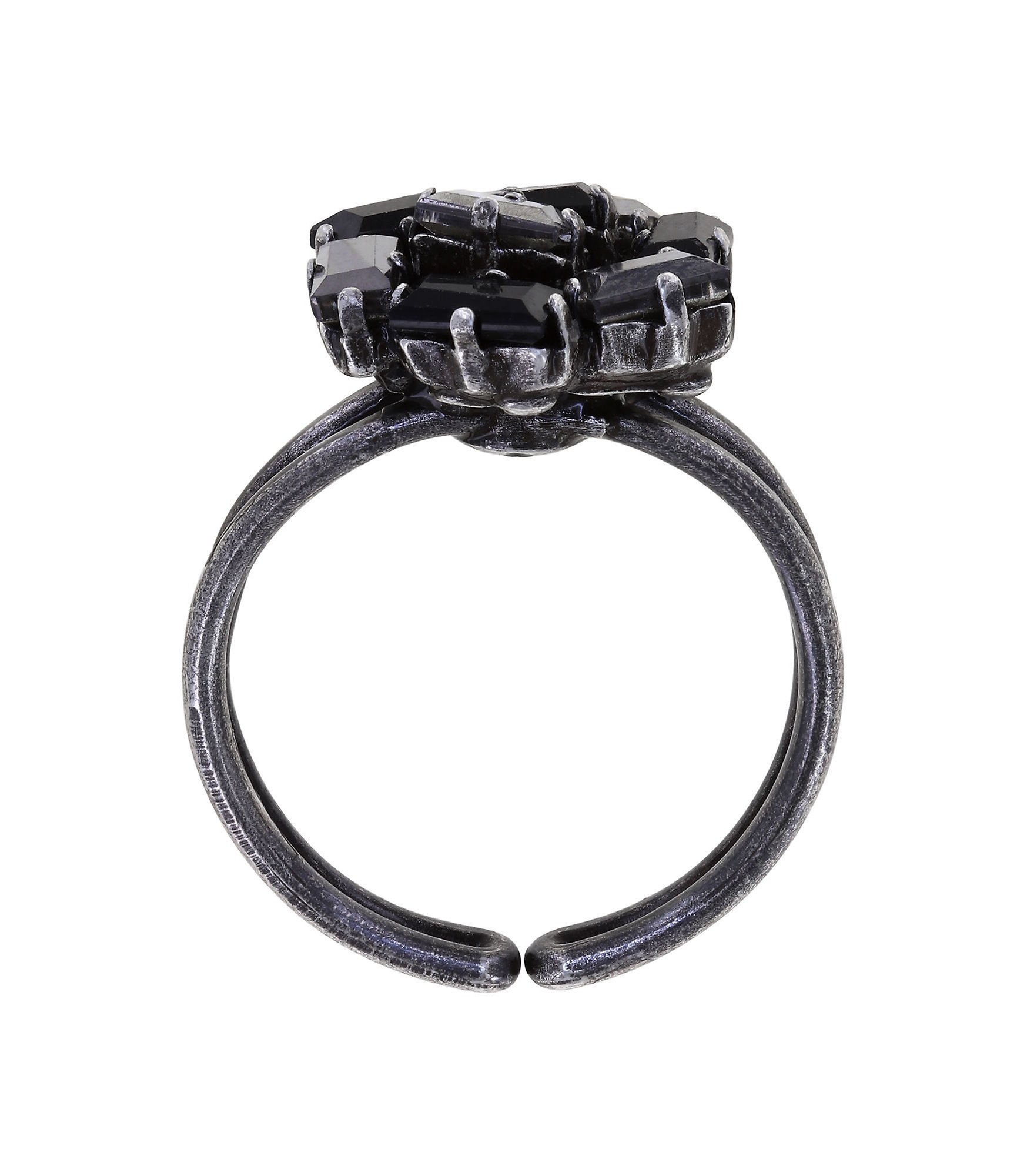 image pour Anneau Jumping Baguette De Luxe Noir Mystère Black 