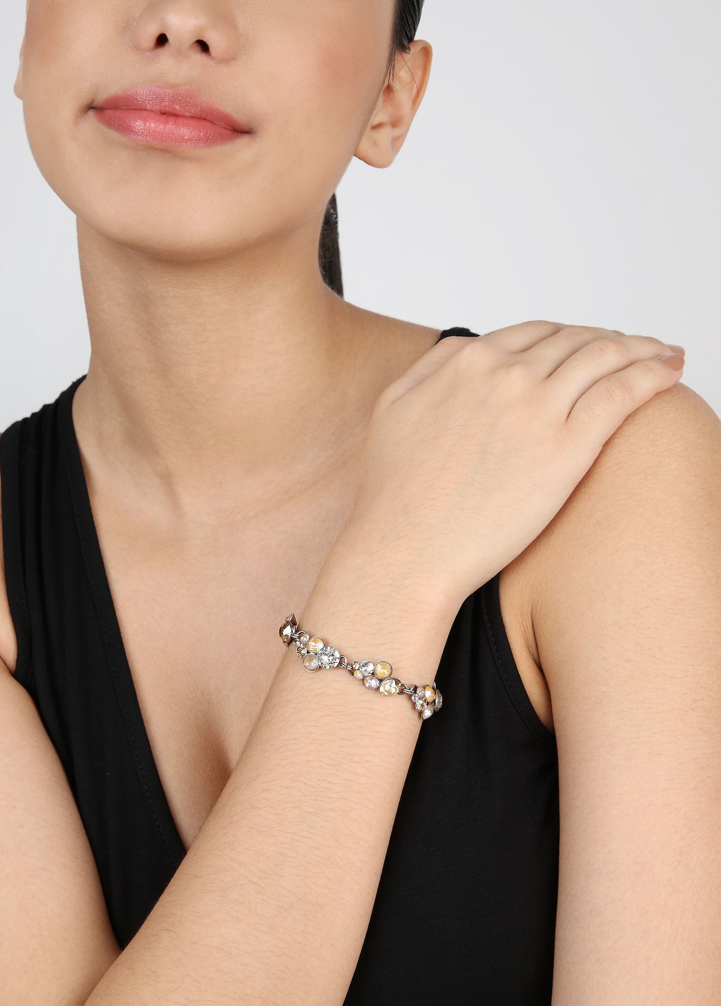 image for Bracelet Petit Glamour Jelly Royal Beige 