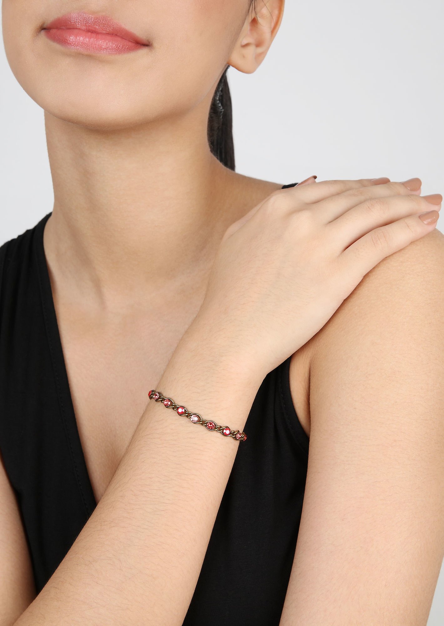 Bild für Armband Magic Fireball Erdbeer Sorbet Koralle Classic Size (21mm Ø)