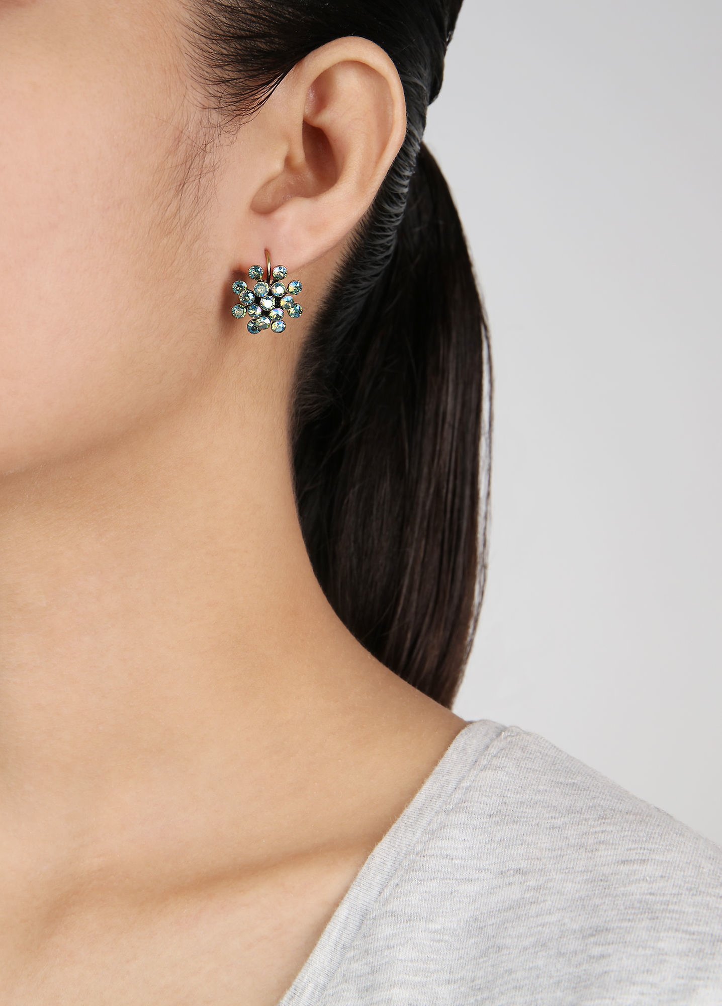 image pour Boucles d'oreilles Eurowire Magic Fireball Vert Trésor Green mini