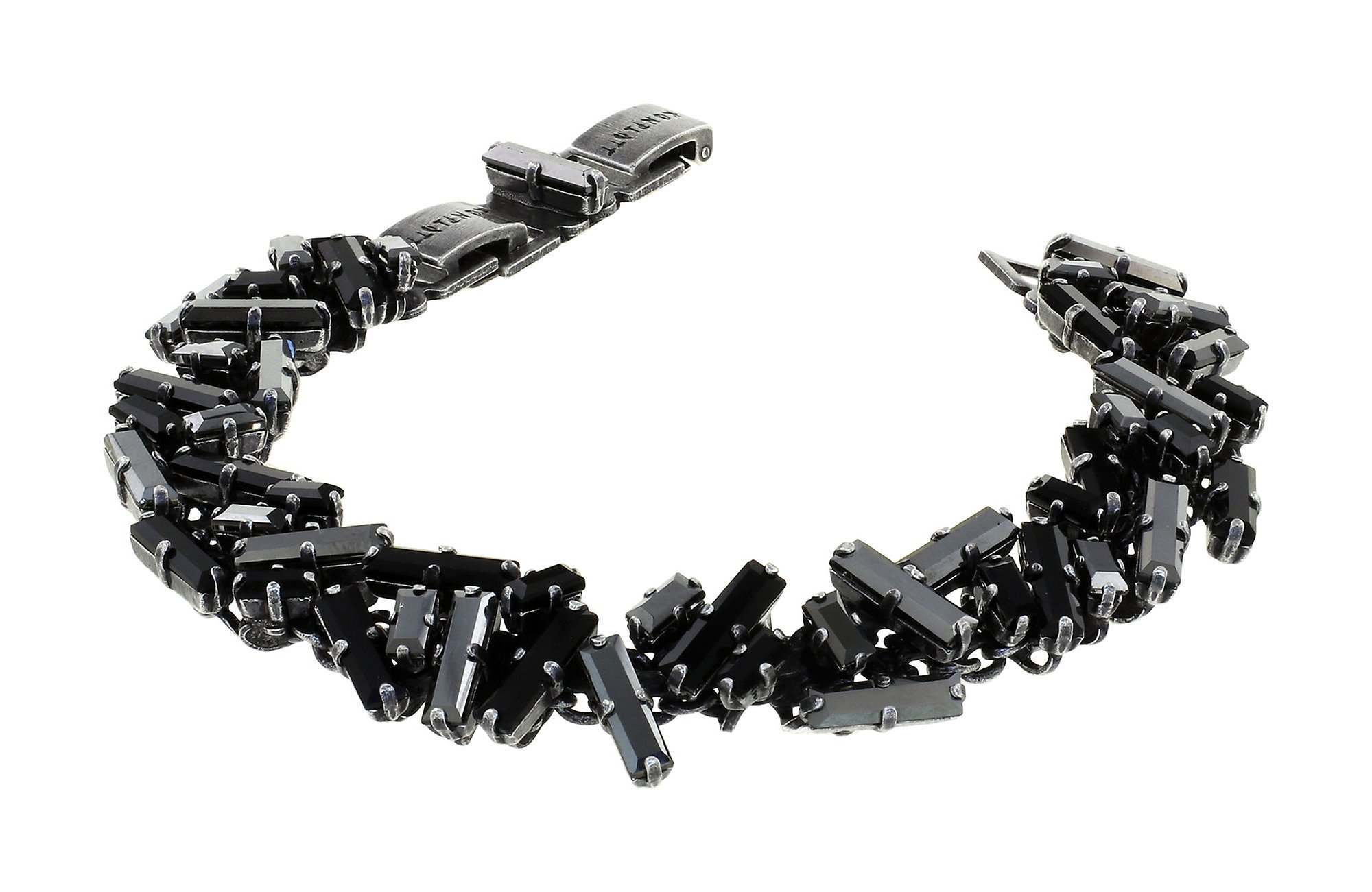 Bild für Armband Jumping Baguette De Luxe Geheimnisvolles Schwarz Black 