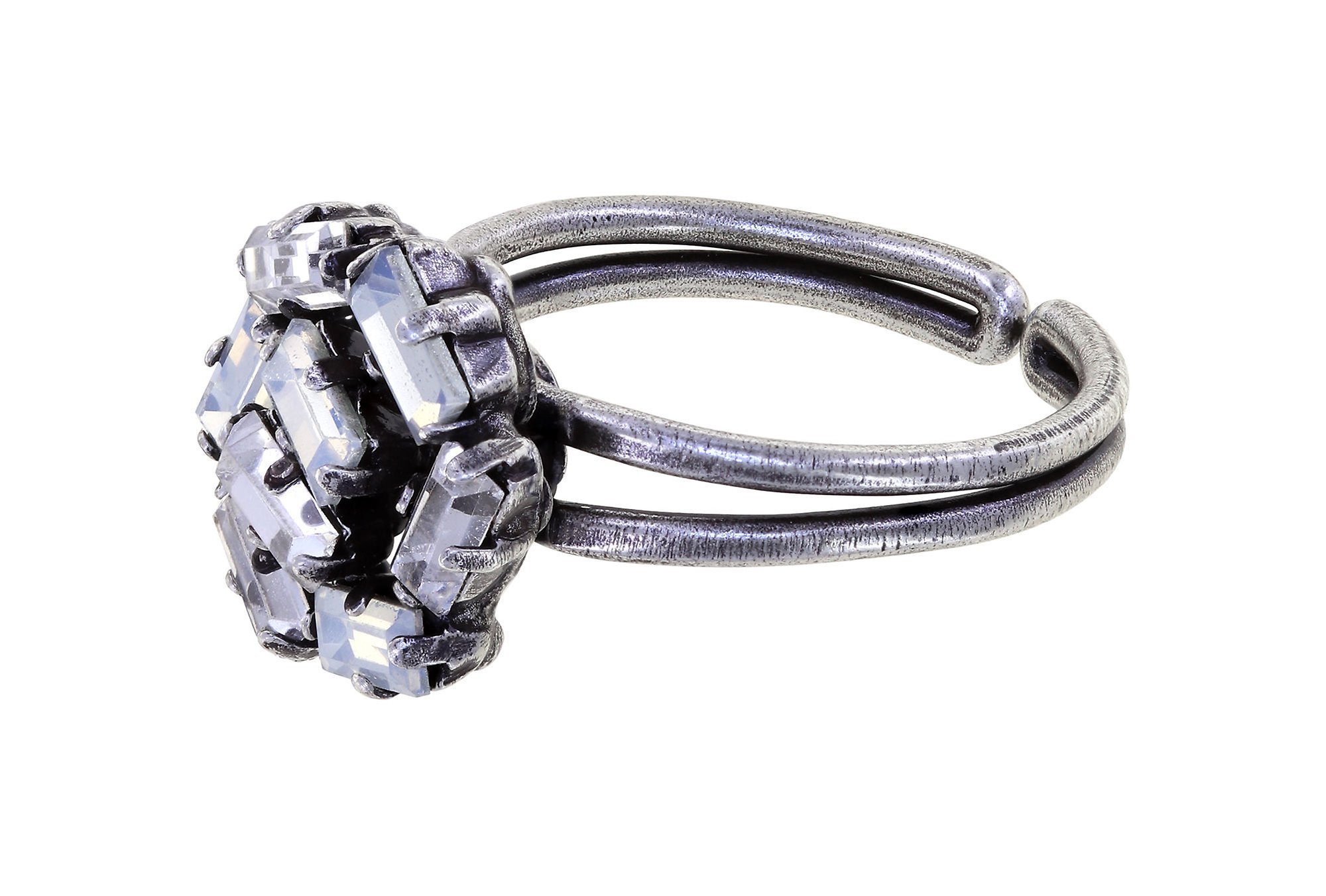 image for Ring Jumping Baguette De Luxe Reflection White white 