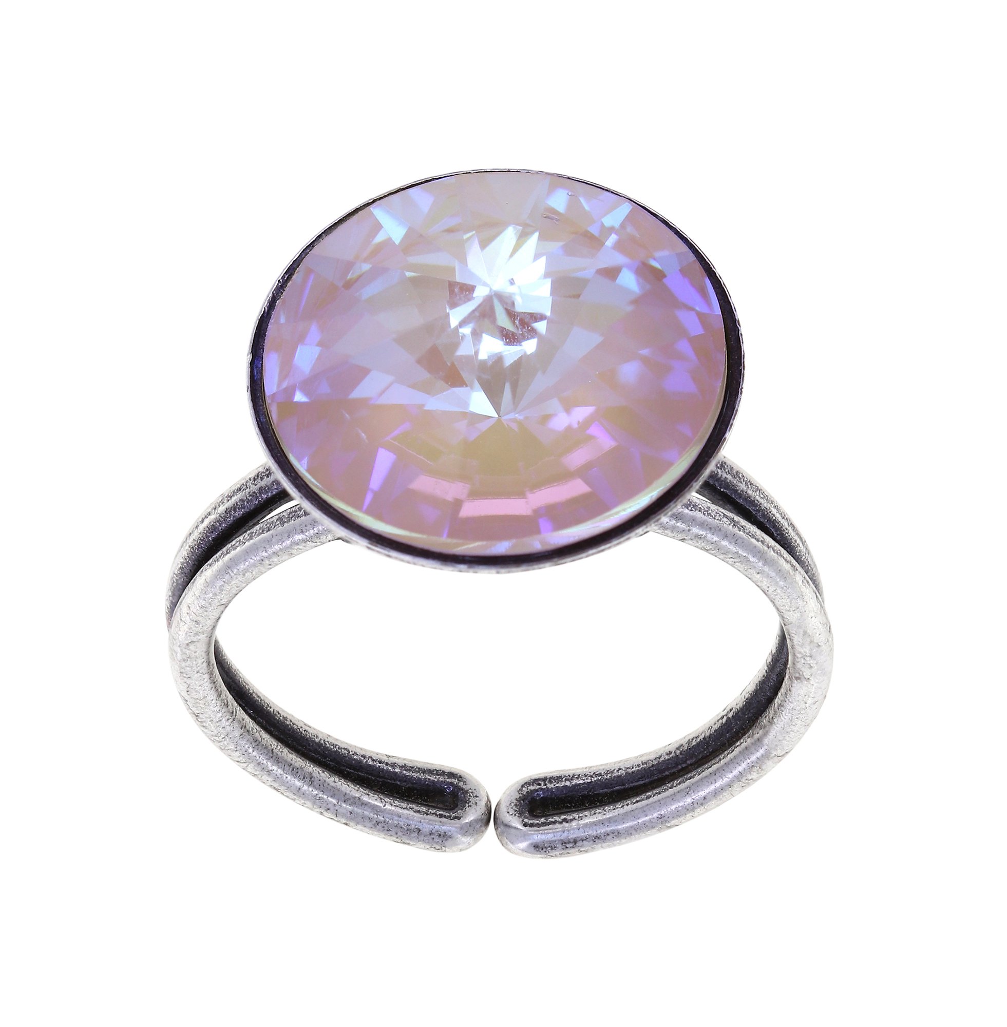 Bild für Ring Rivoli Pink / Lila crystal dusty pink delite 14mm