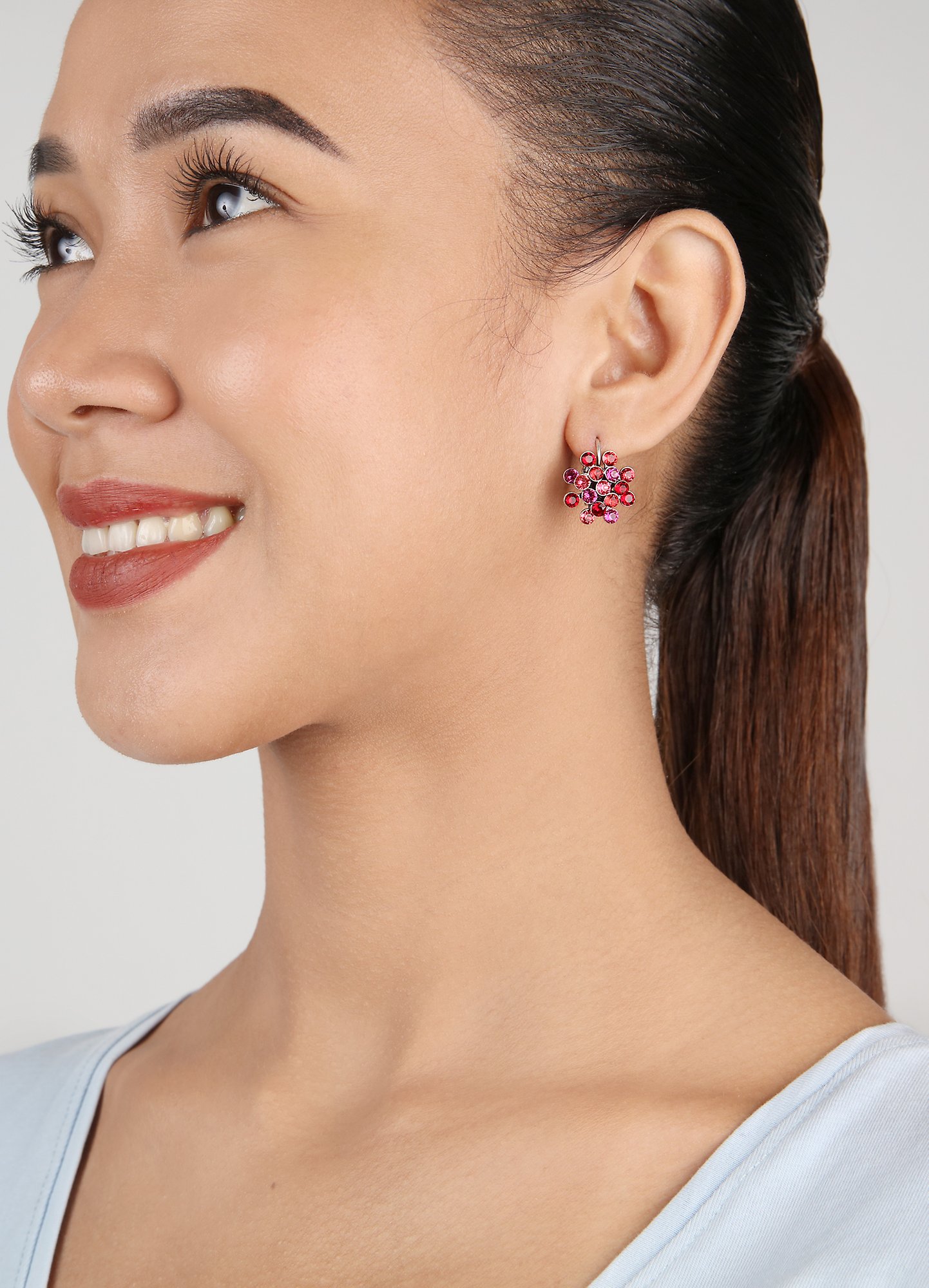 Bild für Ohrringe mit Brisur Magic Fireball Tanz Des Roten red/coralline mini