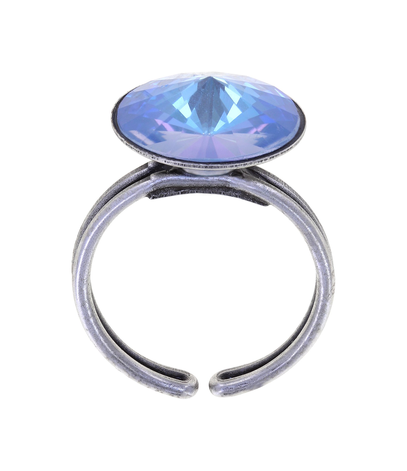 Bild für Ring Rivoli Blau crystal ocean de lite 14mm