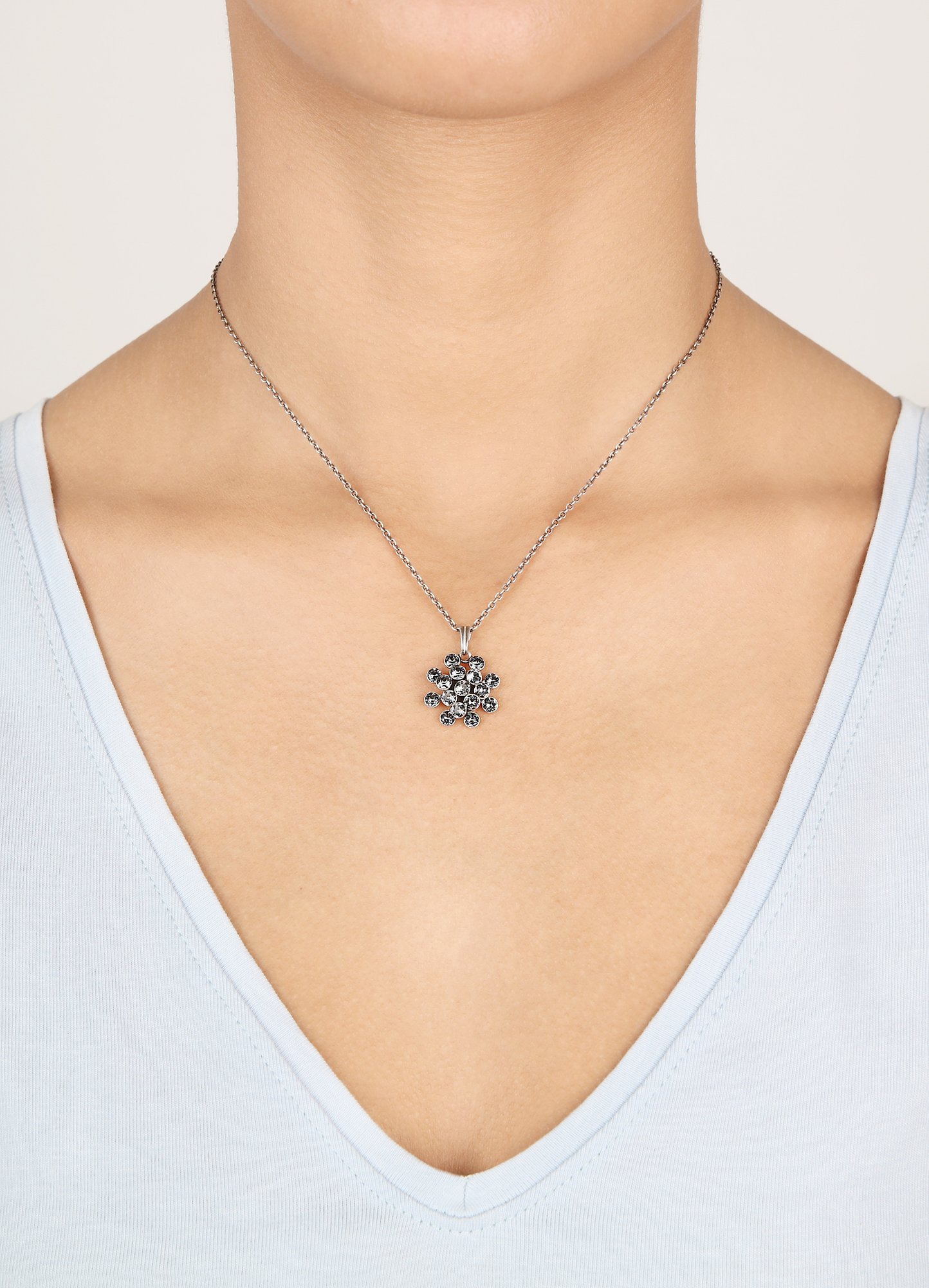 image for Necklace Pendant Magic Fireball Graphite Grey Black mini
