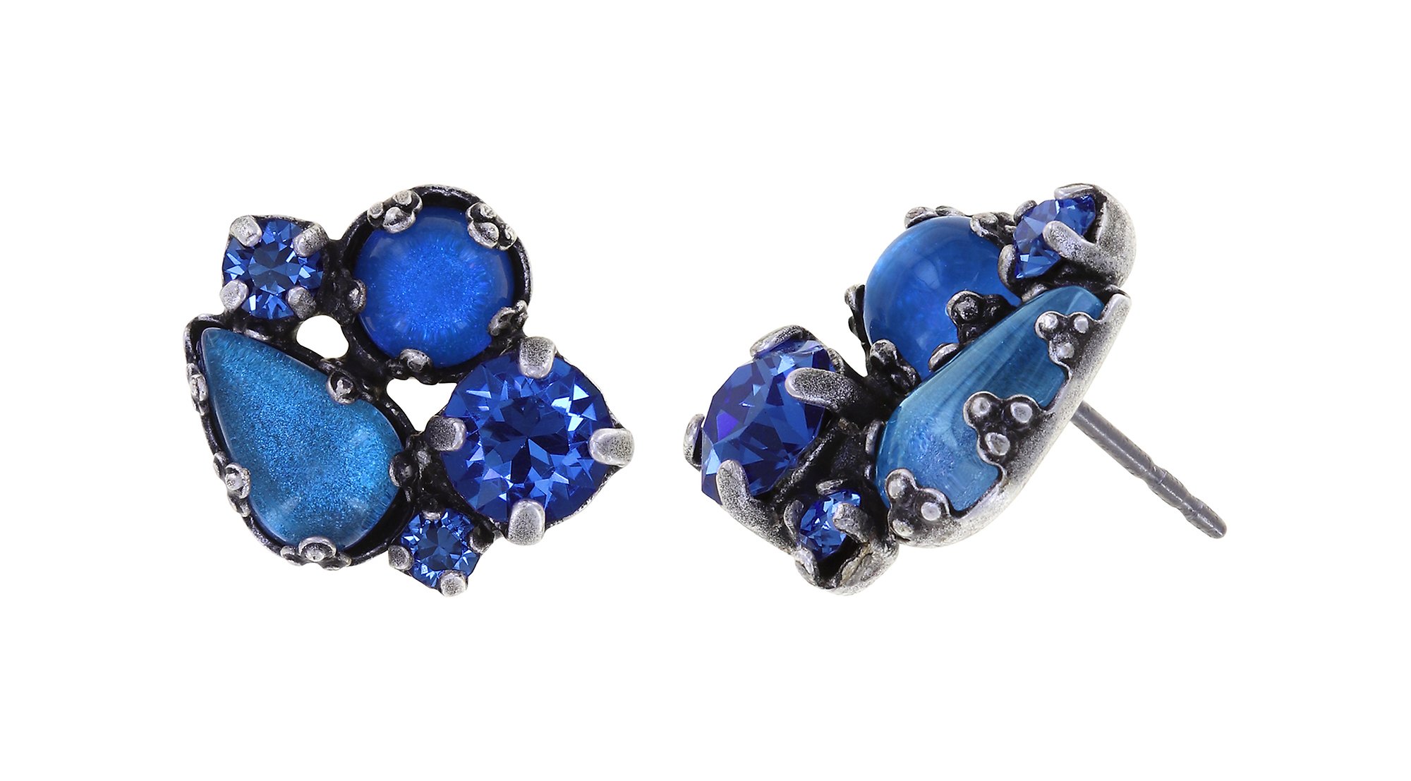 image for Earring Stud Jelly Star Blue  