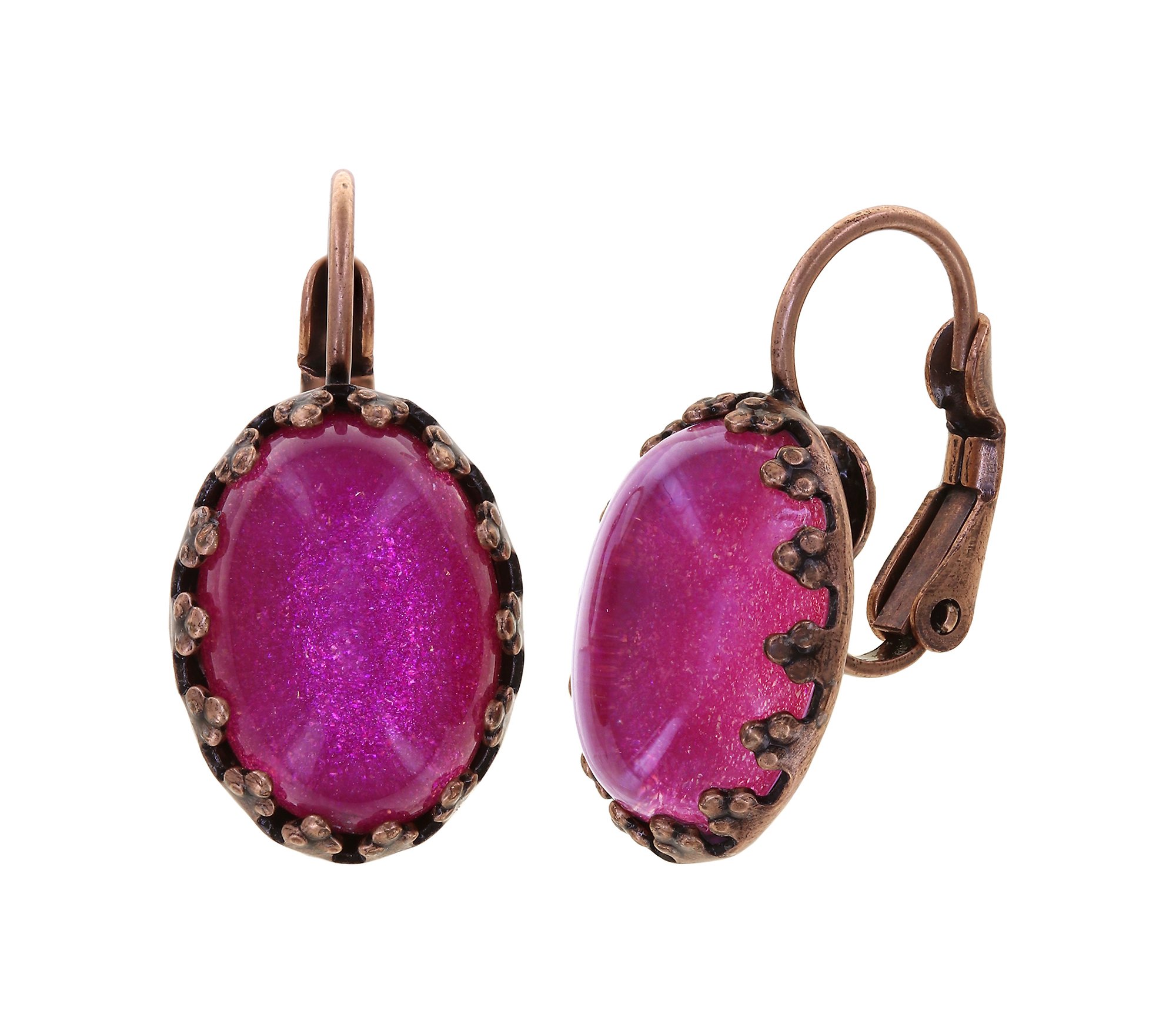 image for Earring Eurowire Jelly Star Pink  