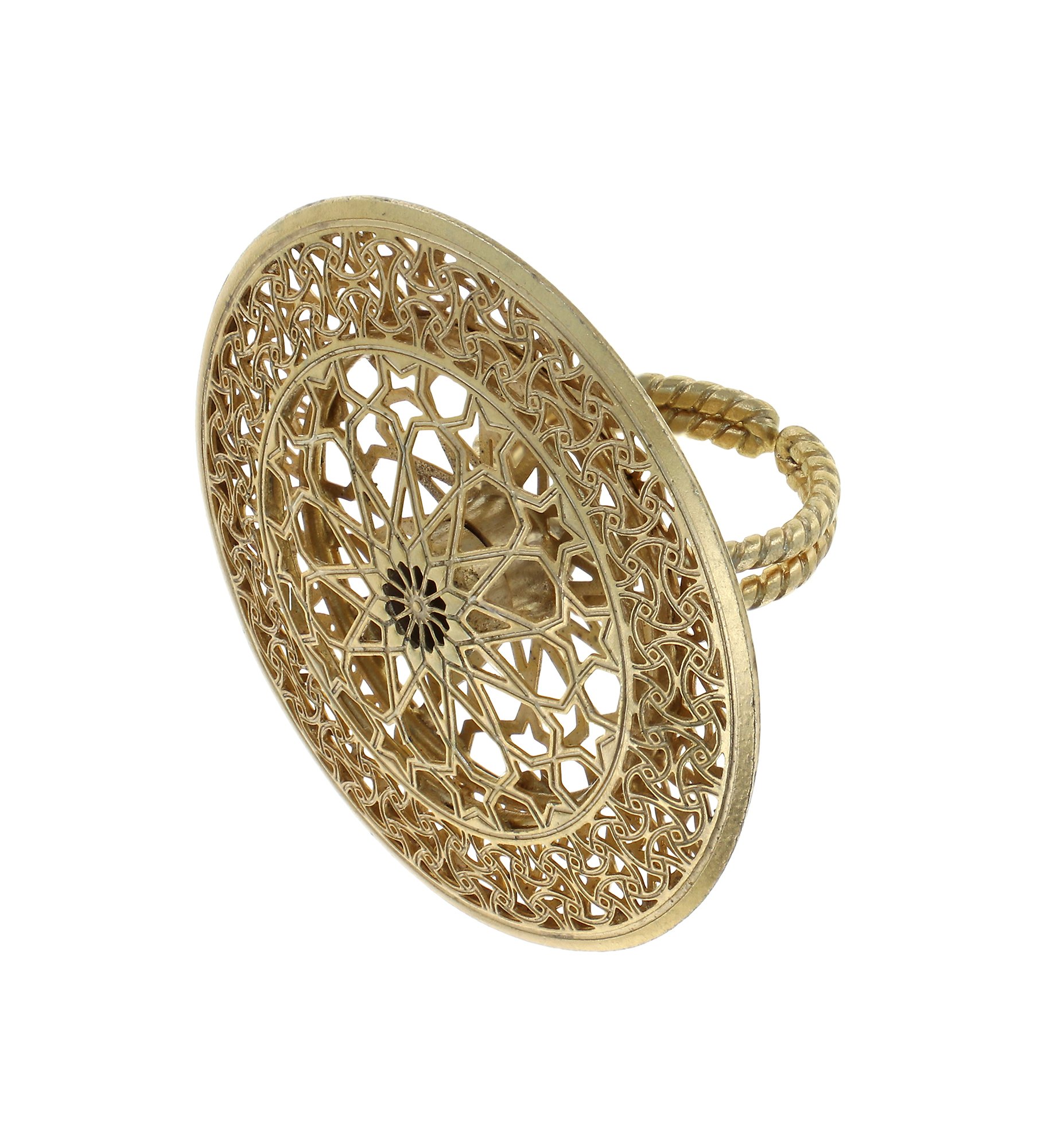 Bild für Ring Shades of Light Gold  Größe M