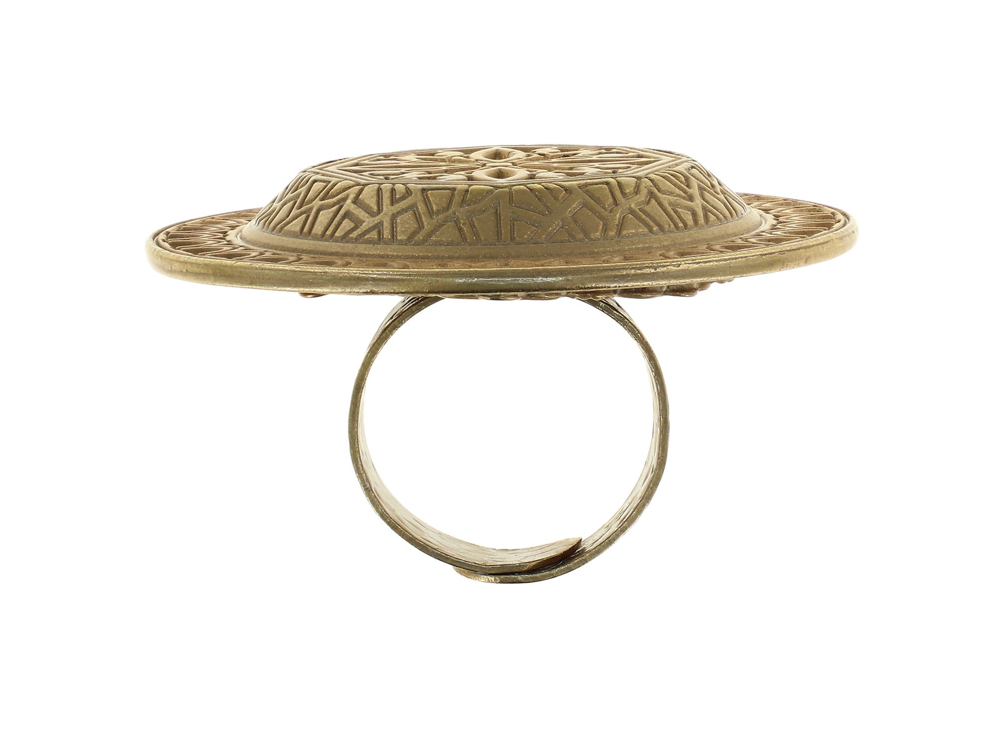 image pour Anneau Rosone Or  size XL