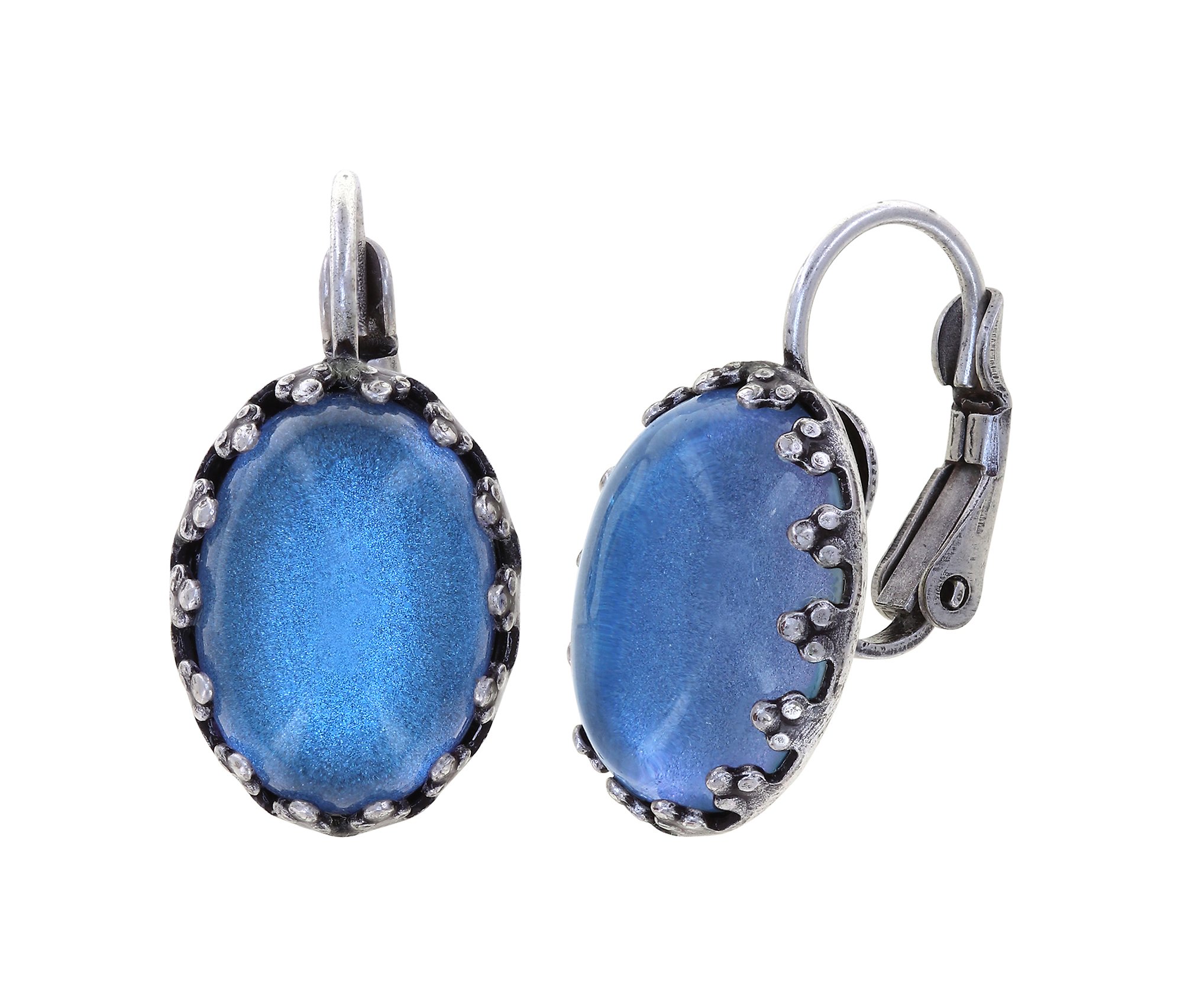 image for Earring Eurowire Jelly Star Blue  