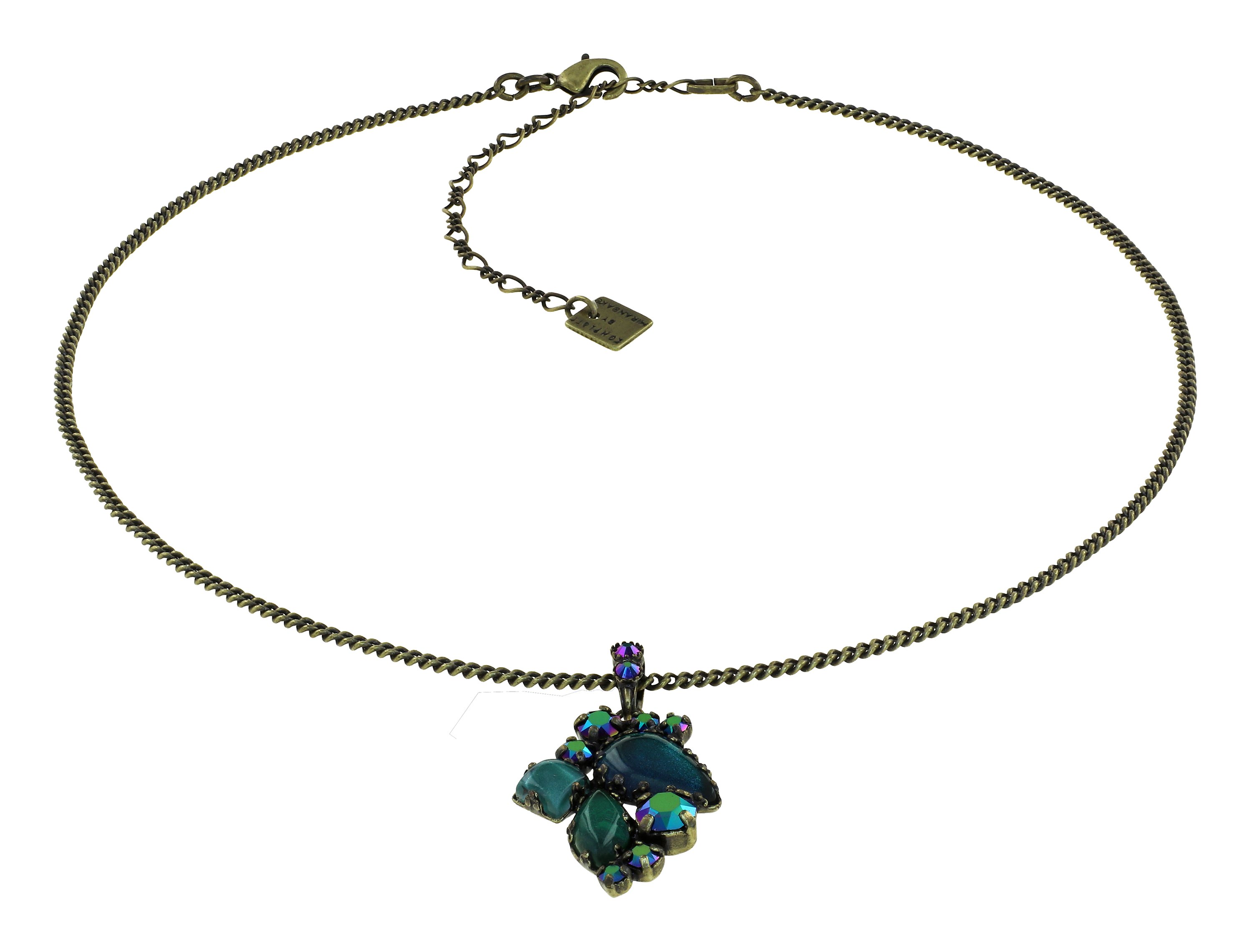 image pour Collier pendant Jelly Star Vert  