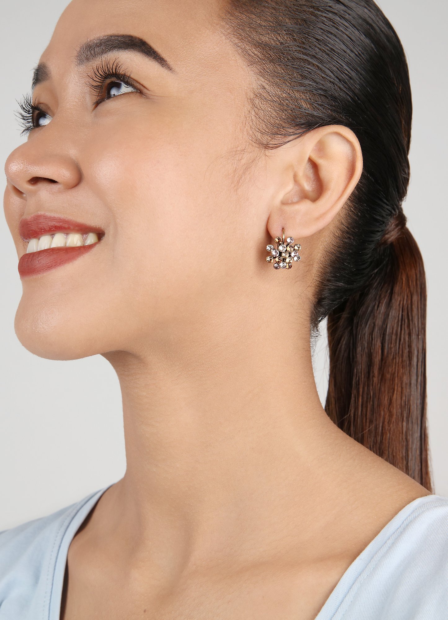 image for Earring Eurowire Magic Fireball Make Up Beige mini