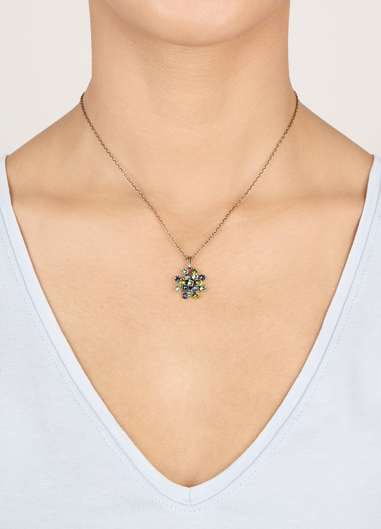 image pour Collier pendant Magic Fireball Vert En Mouvement Green mini