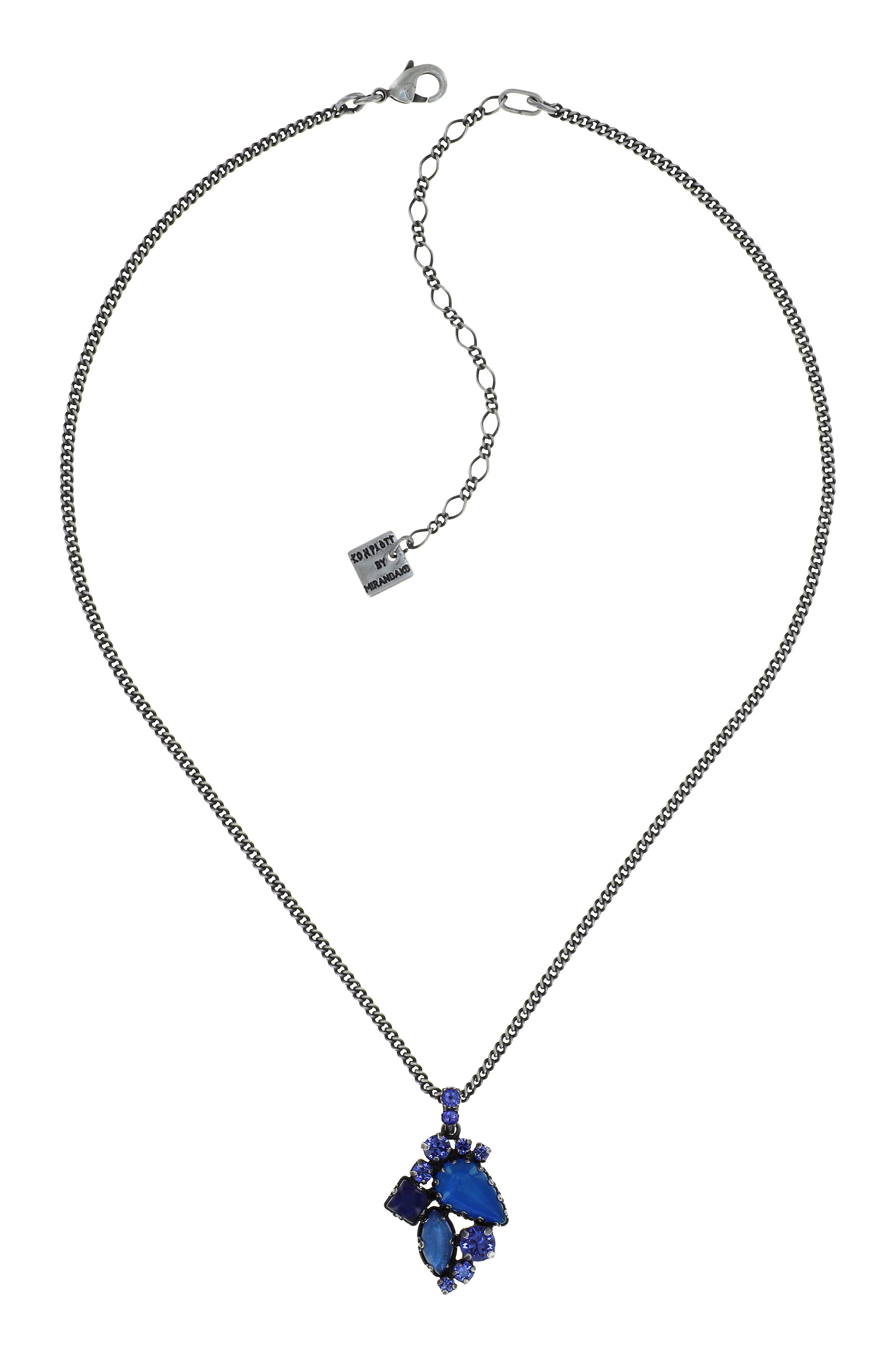 image pour Collier pendant Jelly Star Bleu  