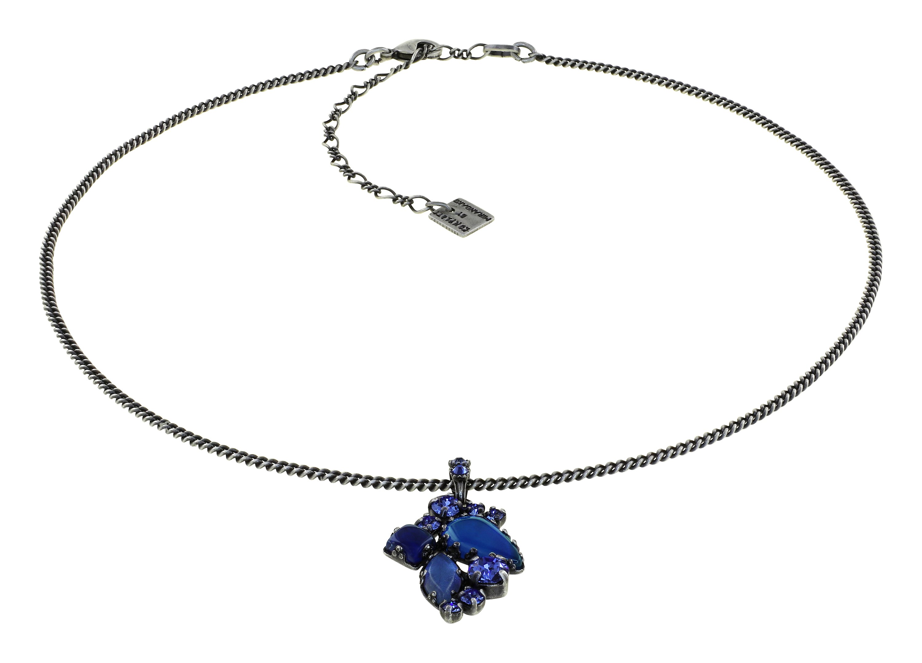 Bild für Halskette mit Anhänger Jelly Star Blau  