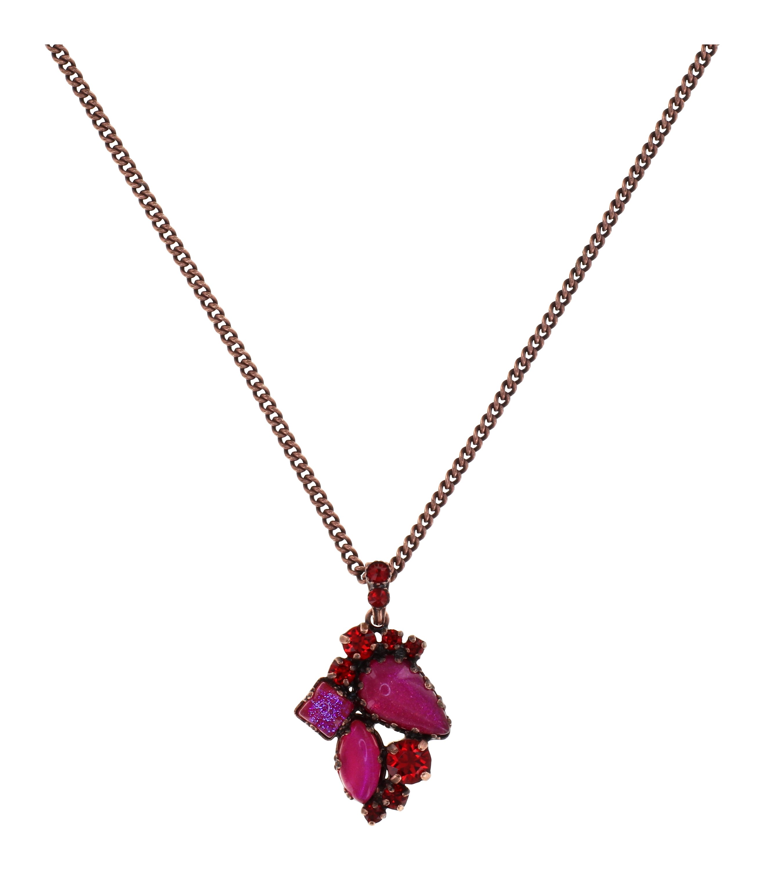 image pour Collier pendant Jelly Star Rose  