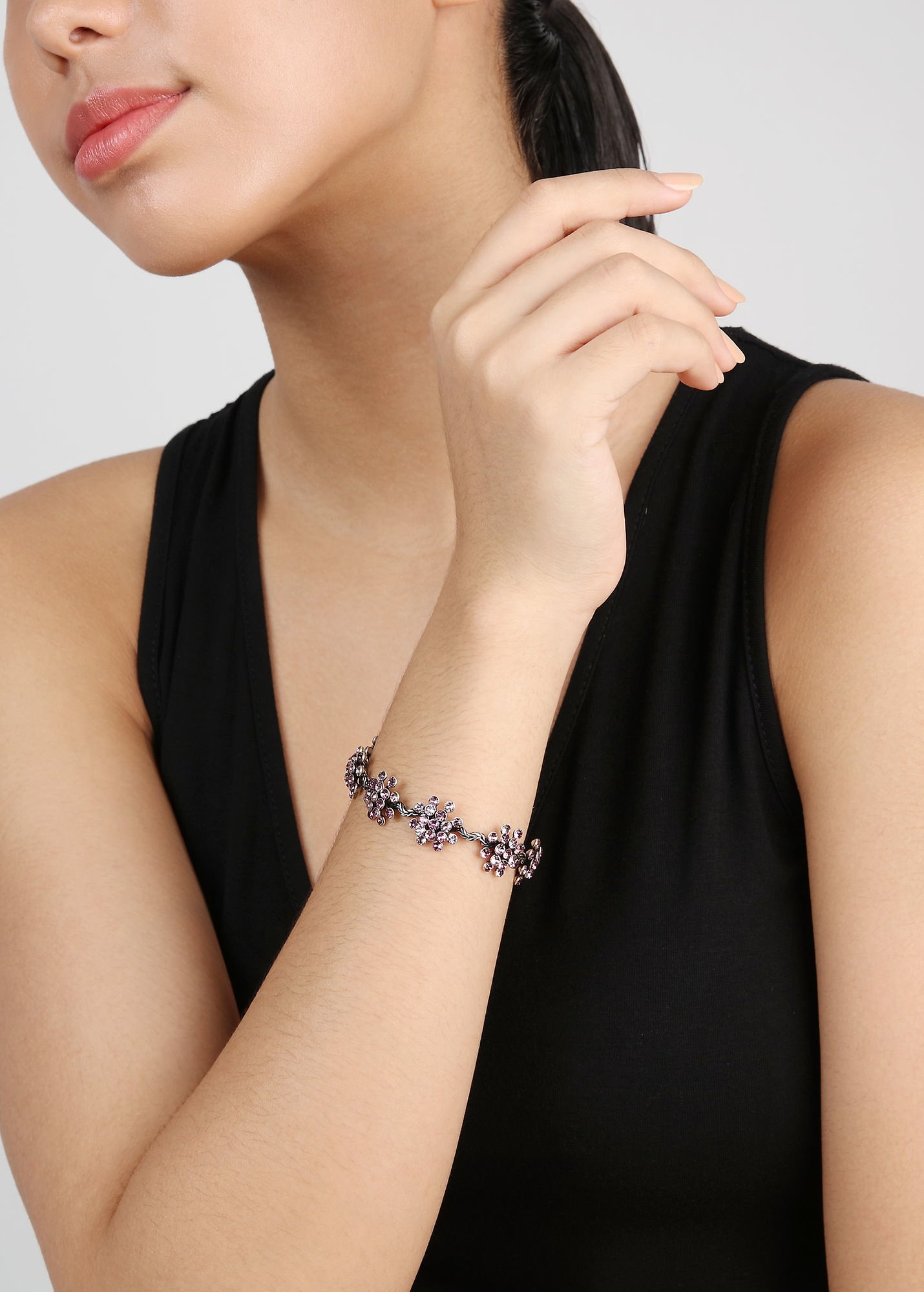 Bild für Armband Magic Fireball Antike Rose Pink / lila mini