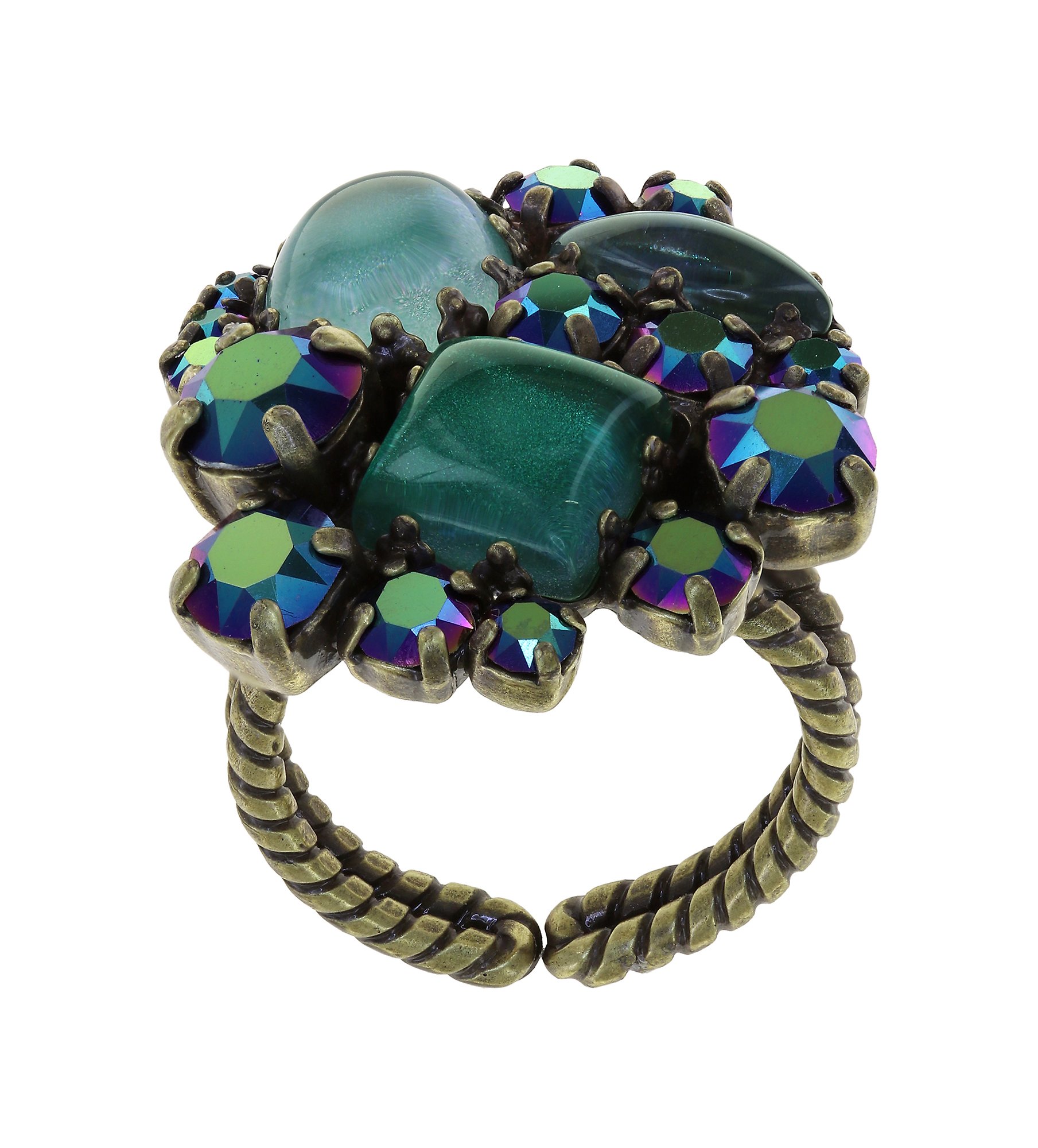 image for Ring Jelly Star Green  