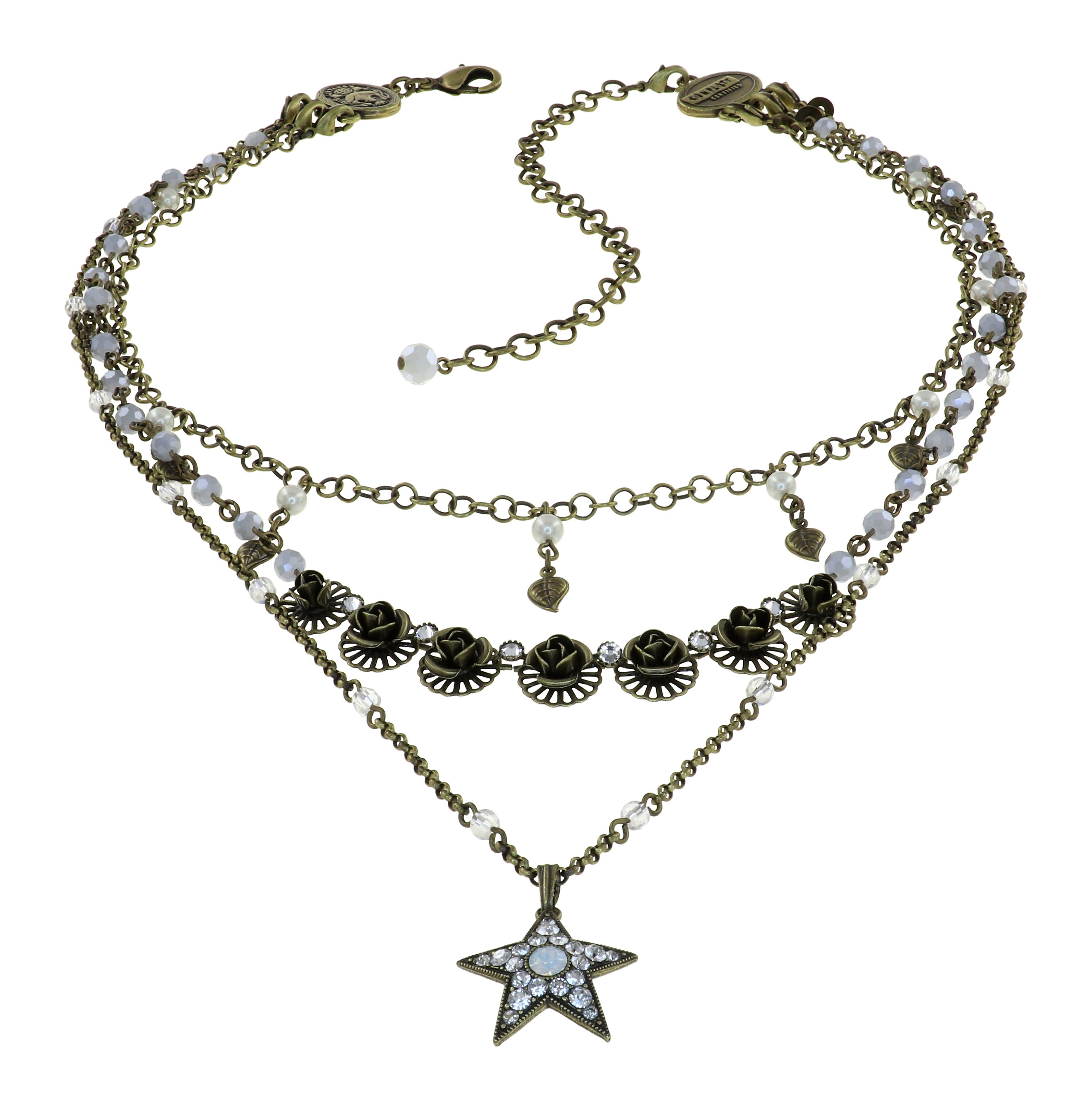 image pour Collier Metal Crash Blanc  