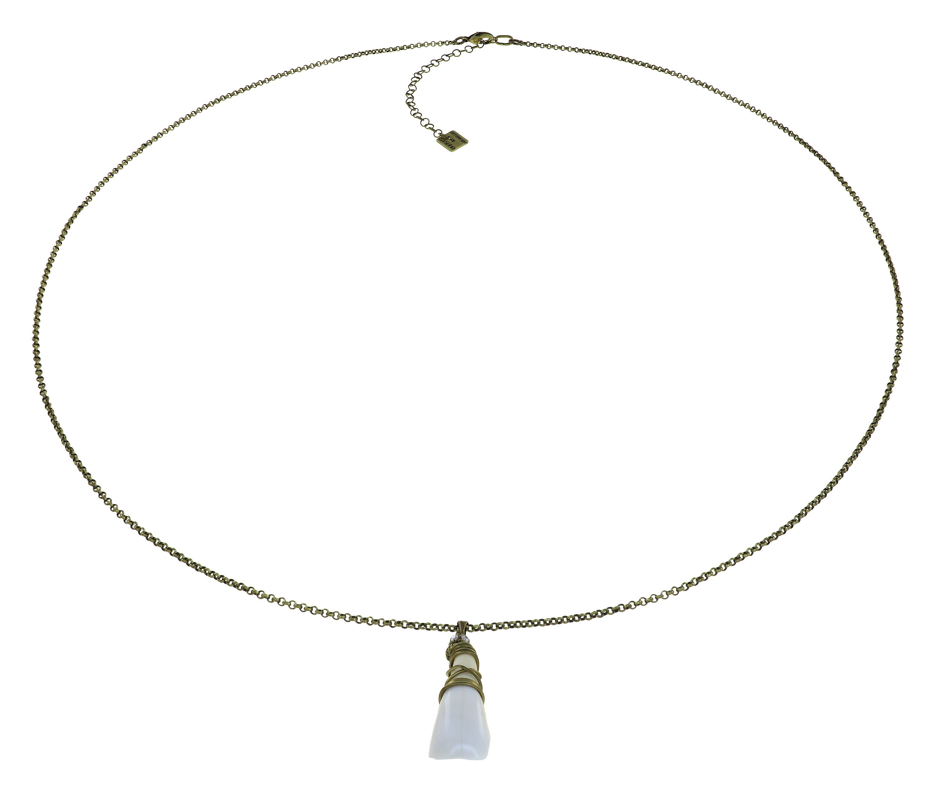 Kép Necklace pendant Metal Crash White  