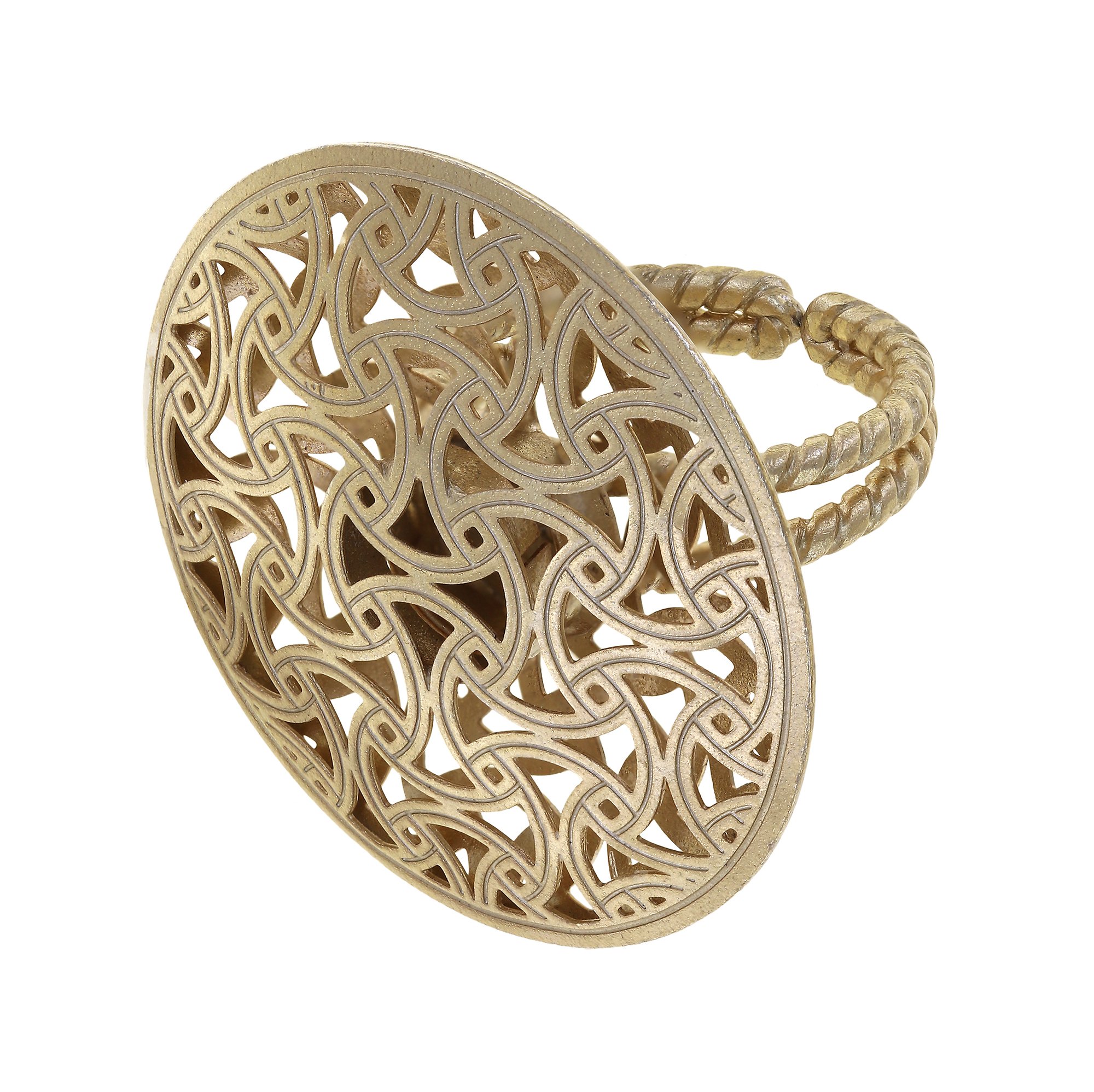 Bild für Ring Shades of Light Gold  Größe S