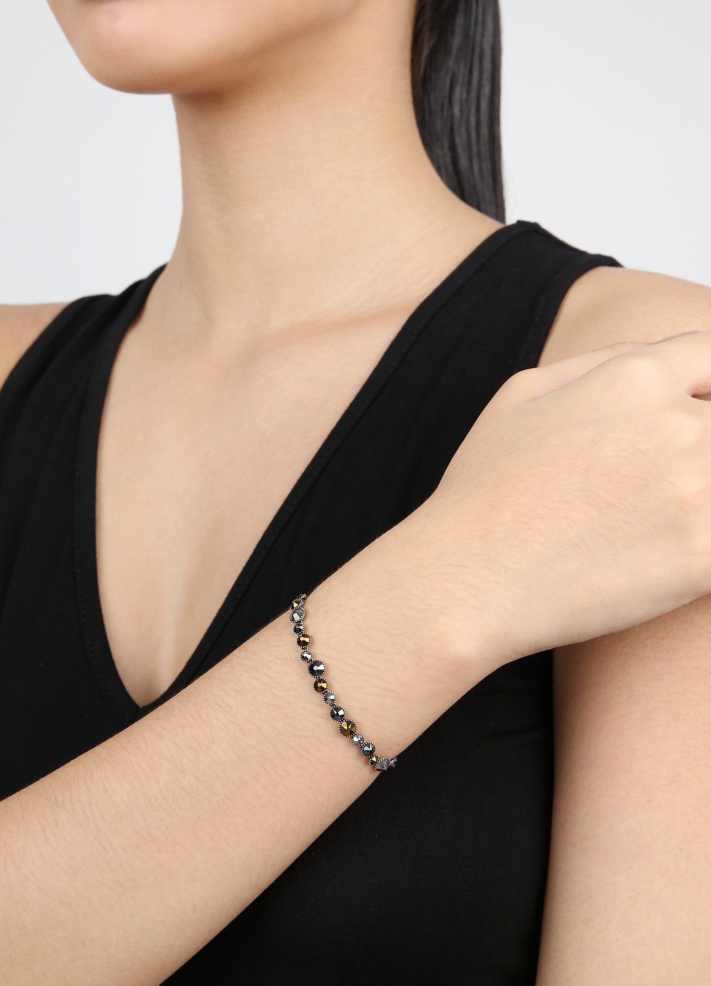 image for Bracelet Water Cascade Meteor black/brown 