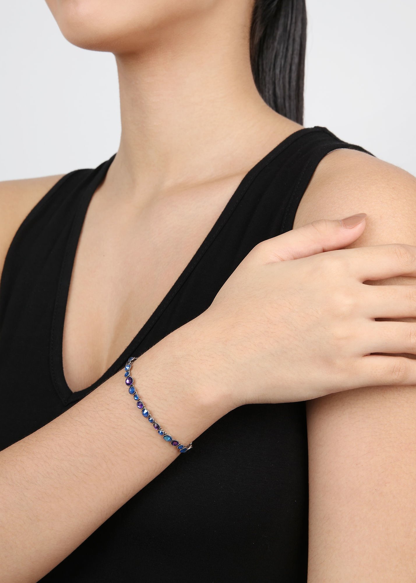 image for Bracelet Water Cascade Blue Bayou Blue 