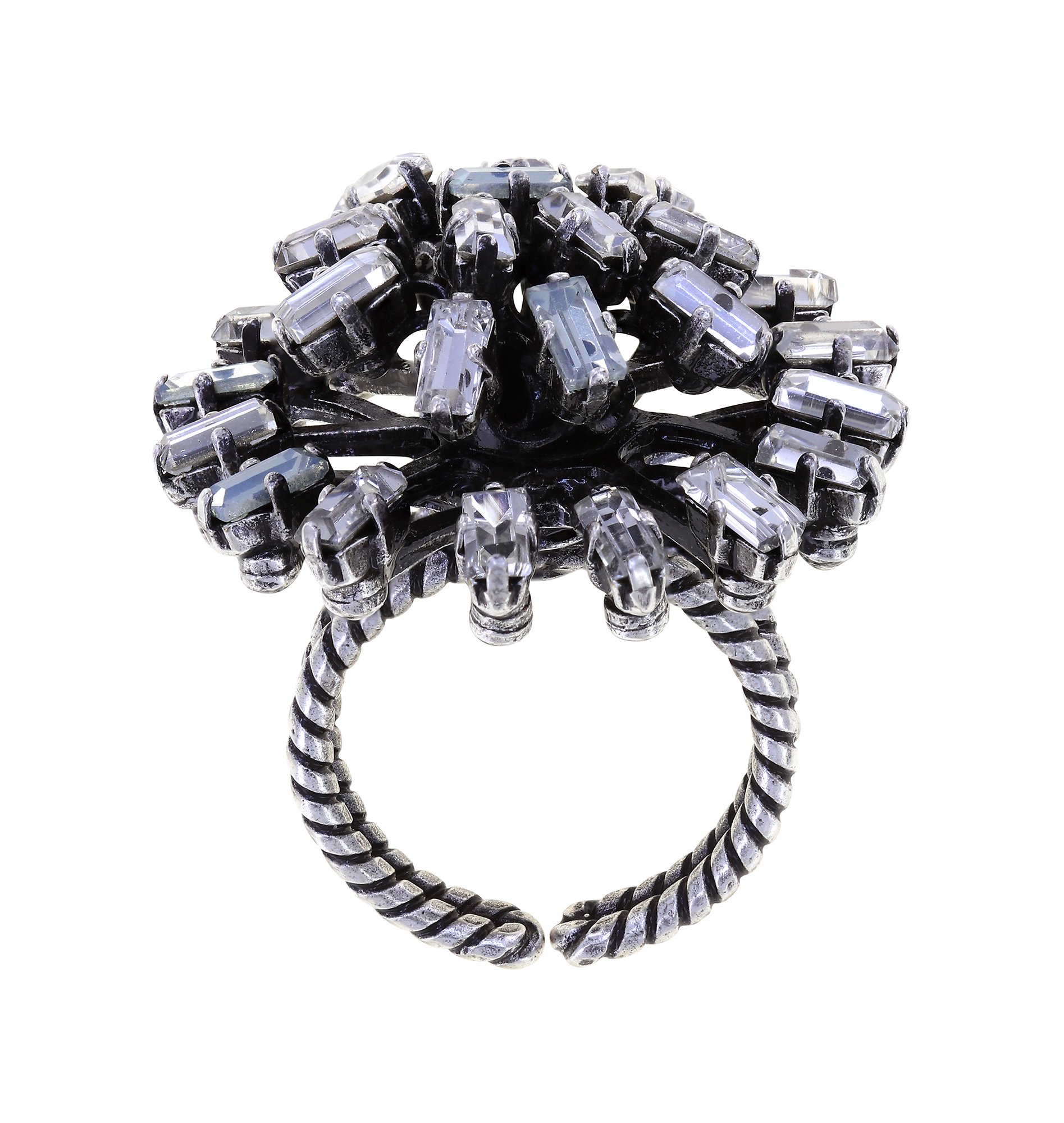 image for Ring Jumping Baguette De Luxe Reflection White white 