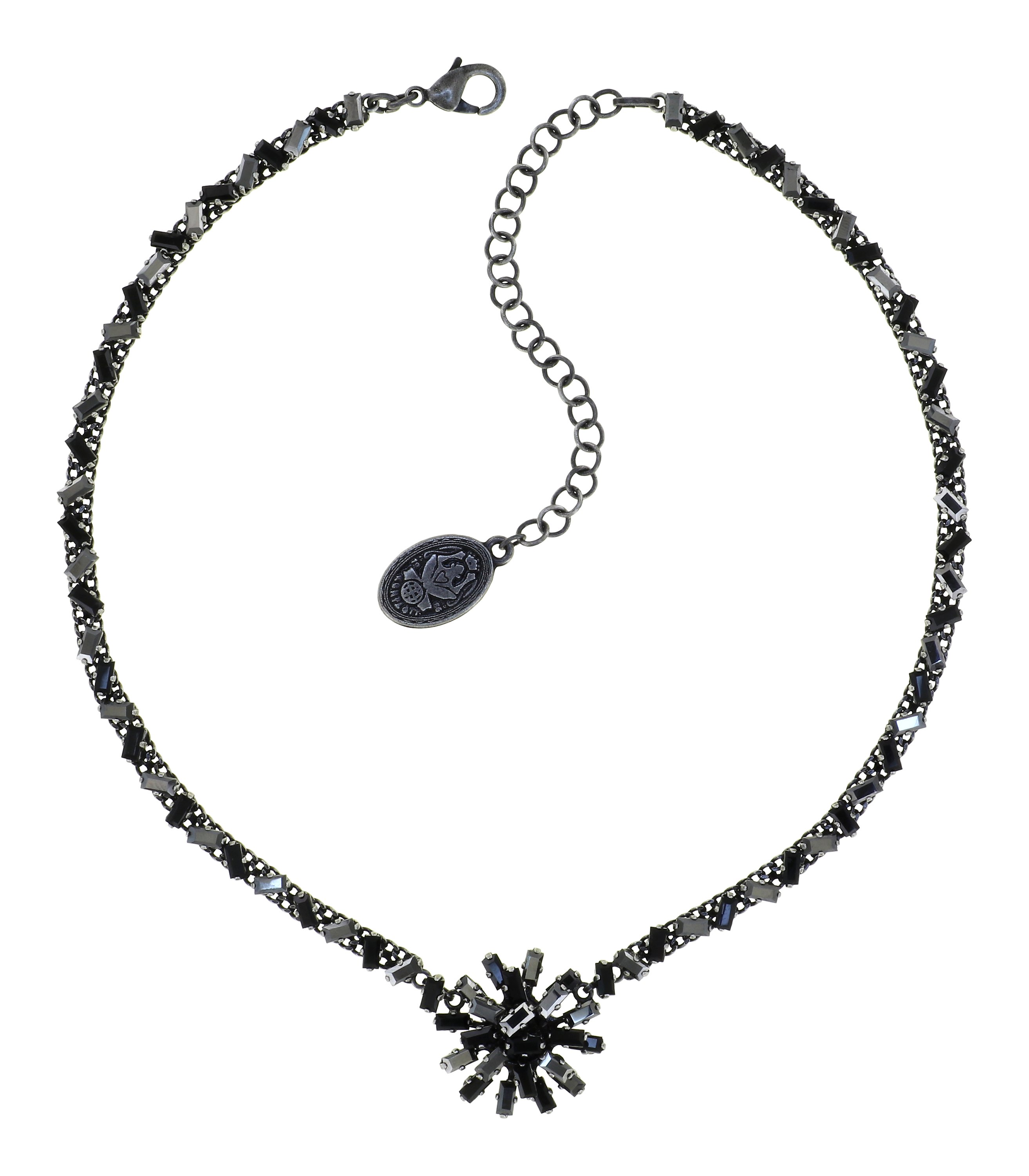 image pour Collier Jumping Baguette De Luxe Noir Mystère Black 