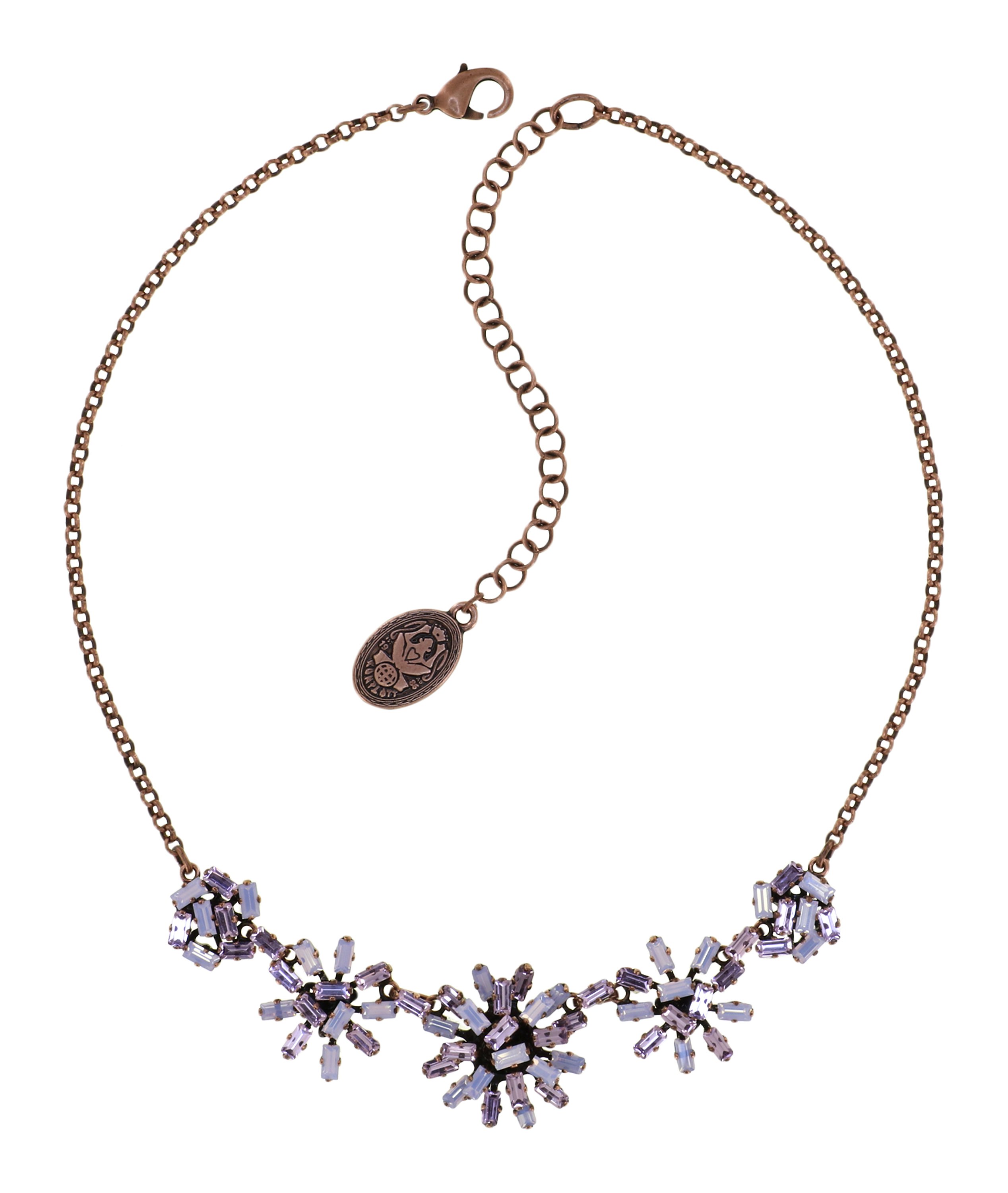 image for Necklace Jumping Baguette De Luxe Seduction Pink Pink 