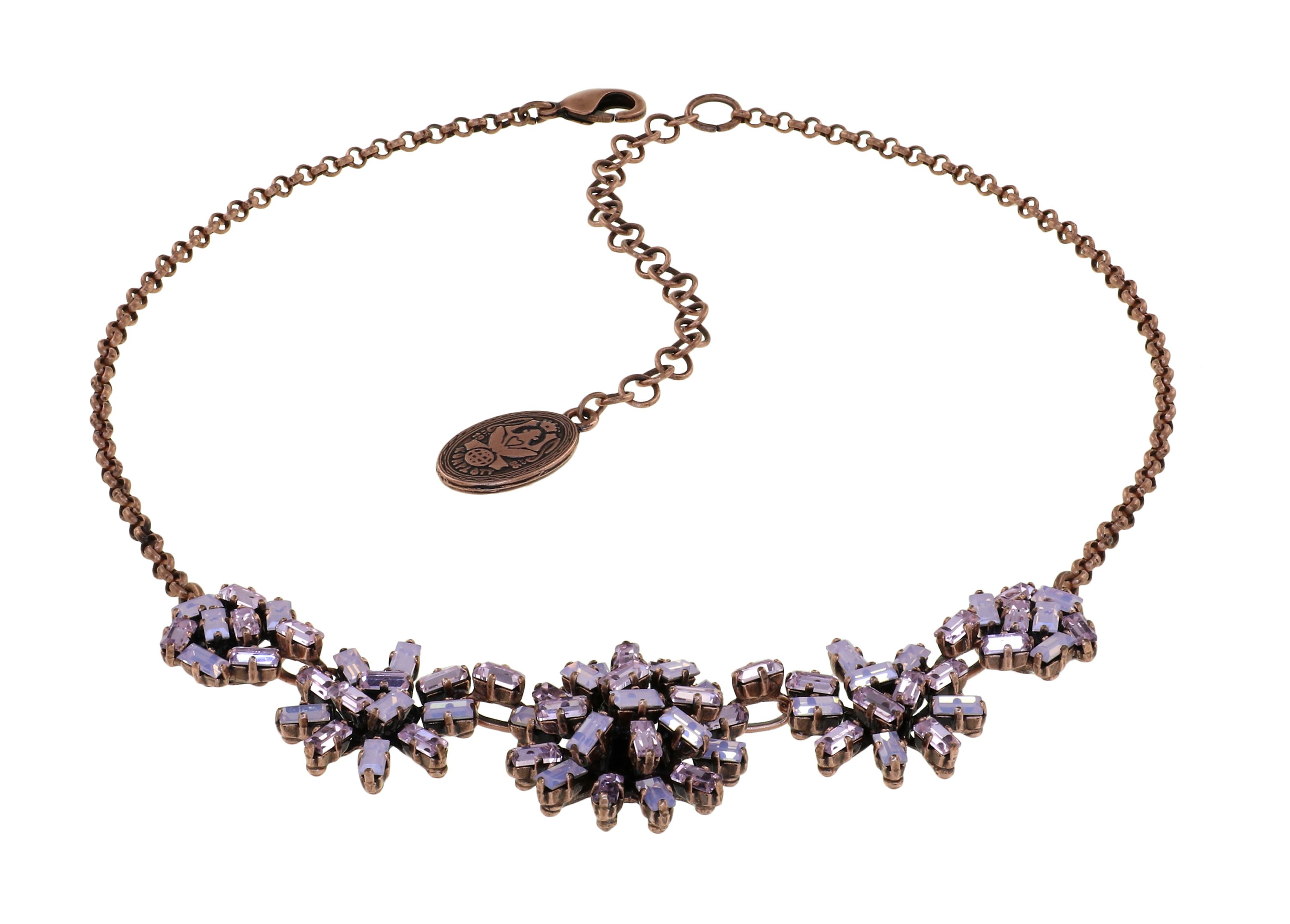 image for Necklace Jumping Baguette De Luxe Seduction Pink Pink 