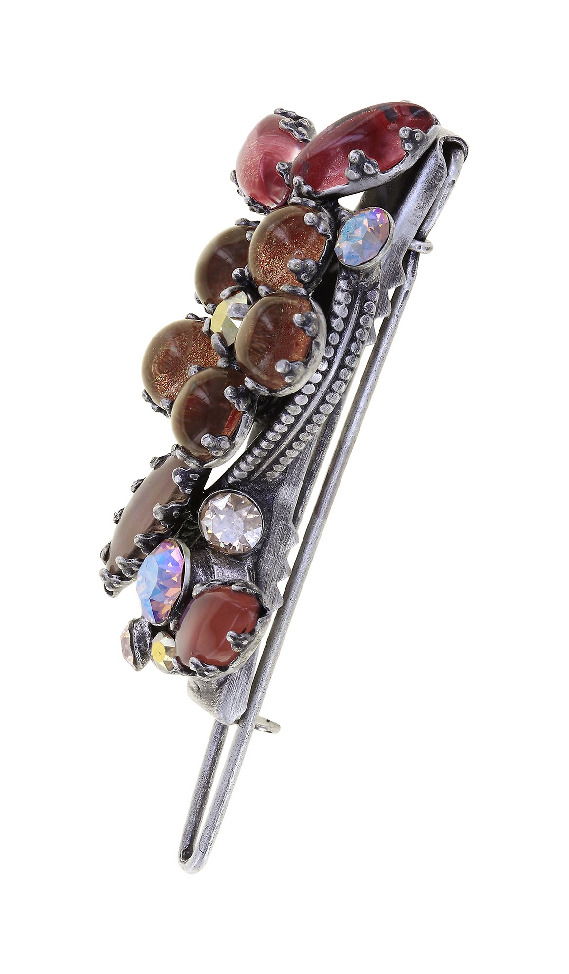 Bild für Haarschmuck Twisted Flower Braun  