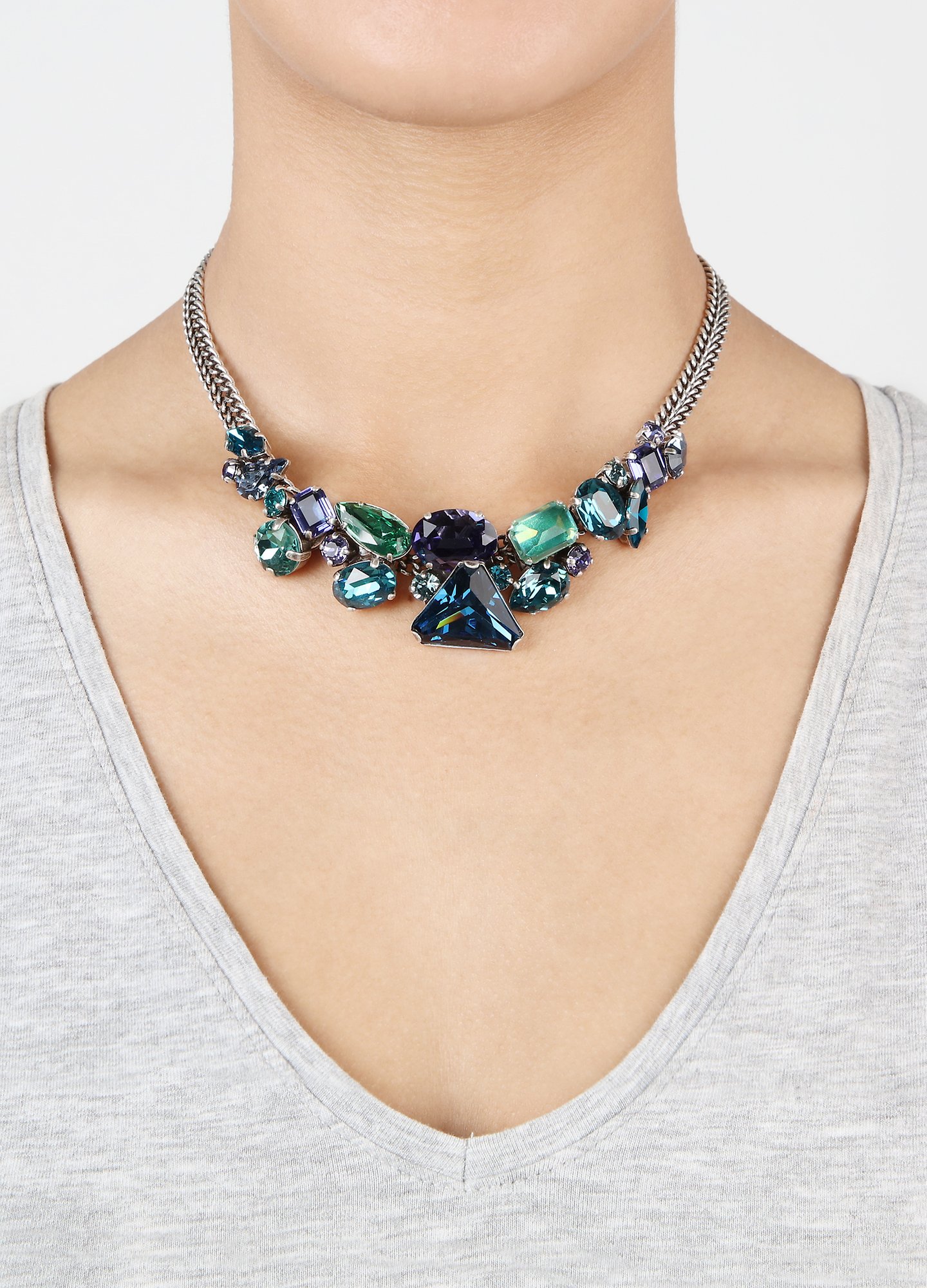 image pour Collier Gems Riot Vert D'eau blue/green 