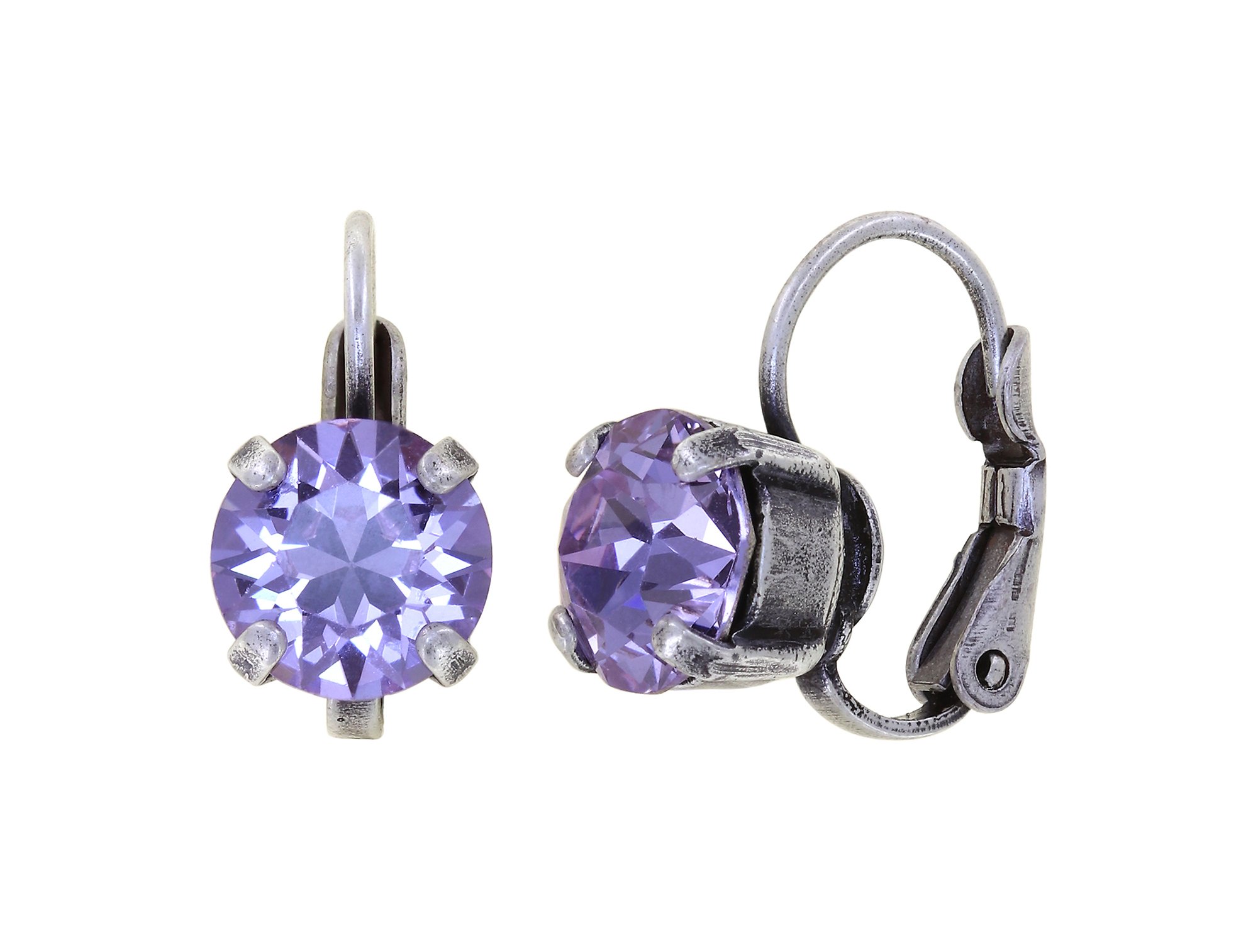 image for Earring Eurowire Black Jack Lila violet SS 39