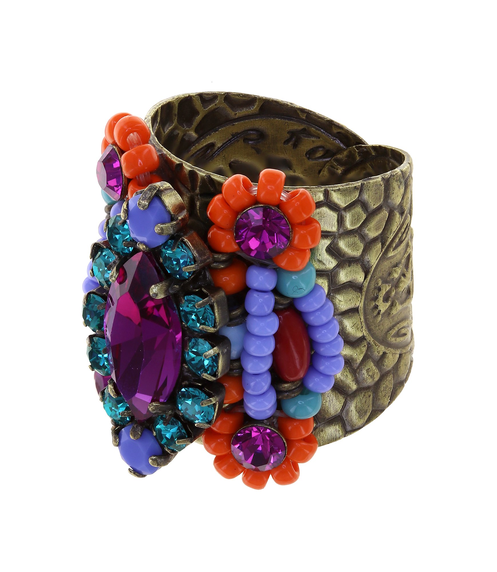 image pour Anneau Massai Goes Fishing Arc-En-Ciel  