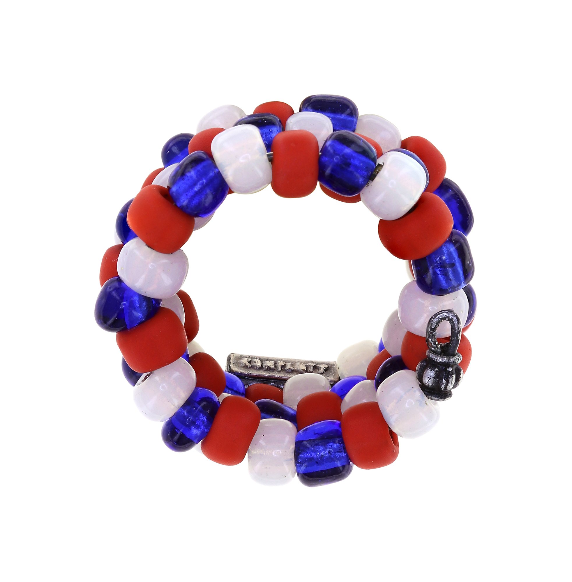 Bild für Ring Massai Goes Fishing Marineblau Liebe  groß