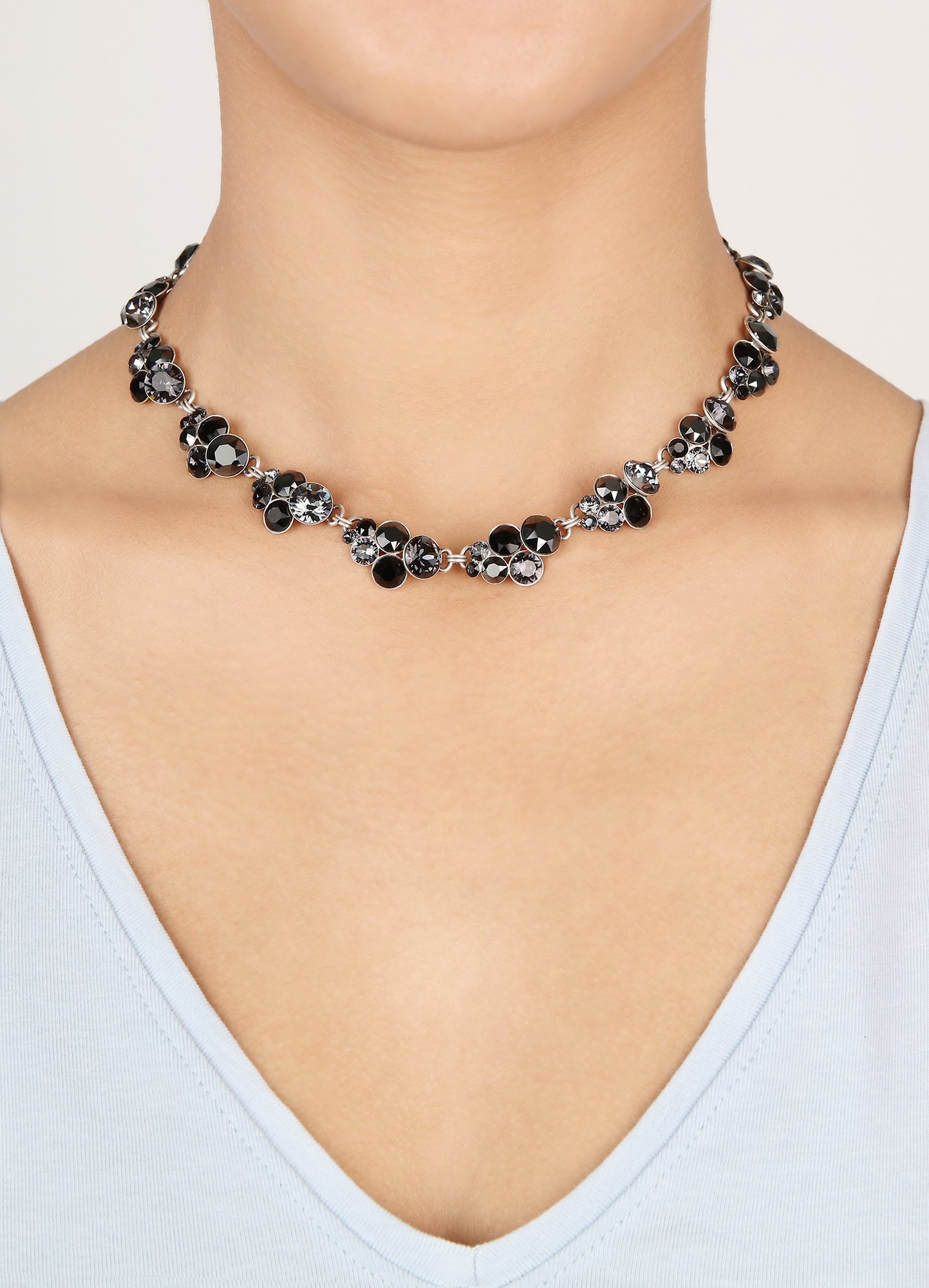 Kép Necklace Petit Glamour Darkest Night Black 