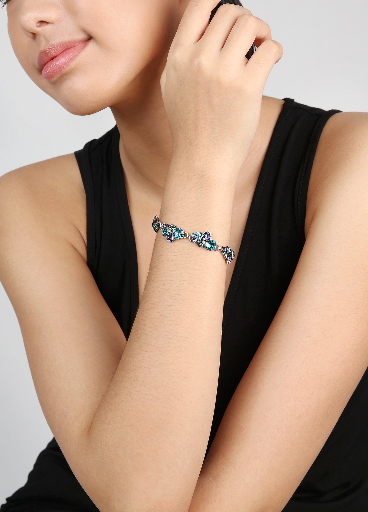 Bild für Armband Petit Glamour Toxische Flammen Blau / grün 
