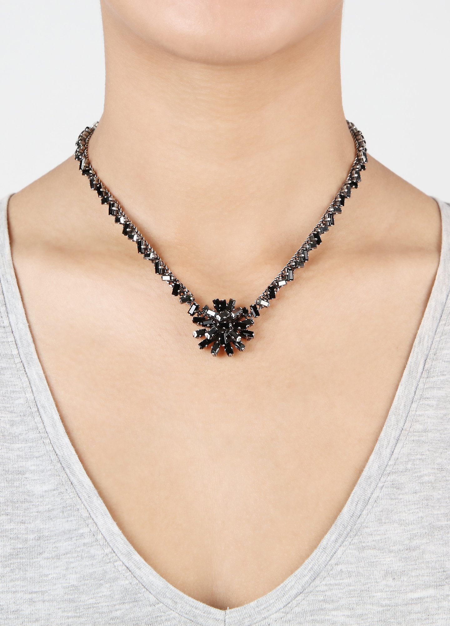 image pour Collier Jumping Baguette De Luxe Noir Mystère Black 