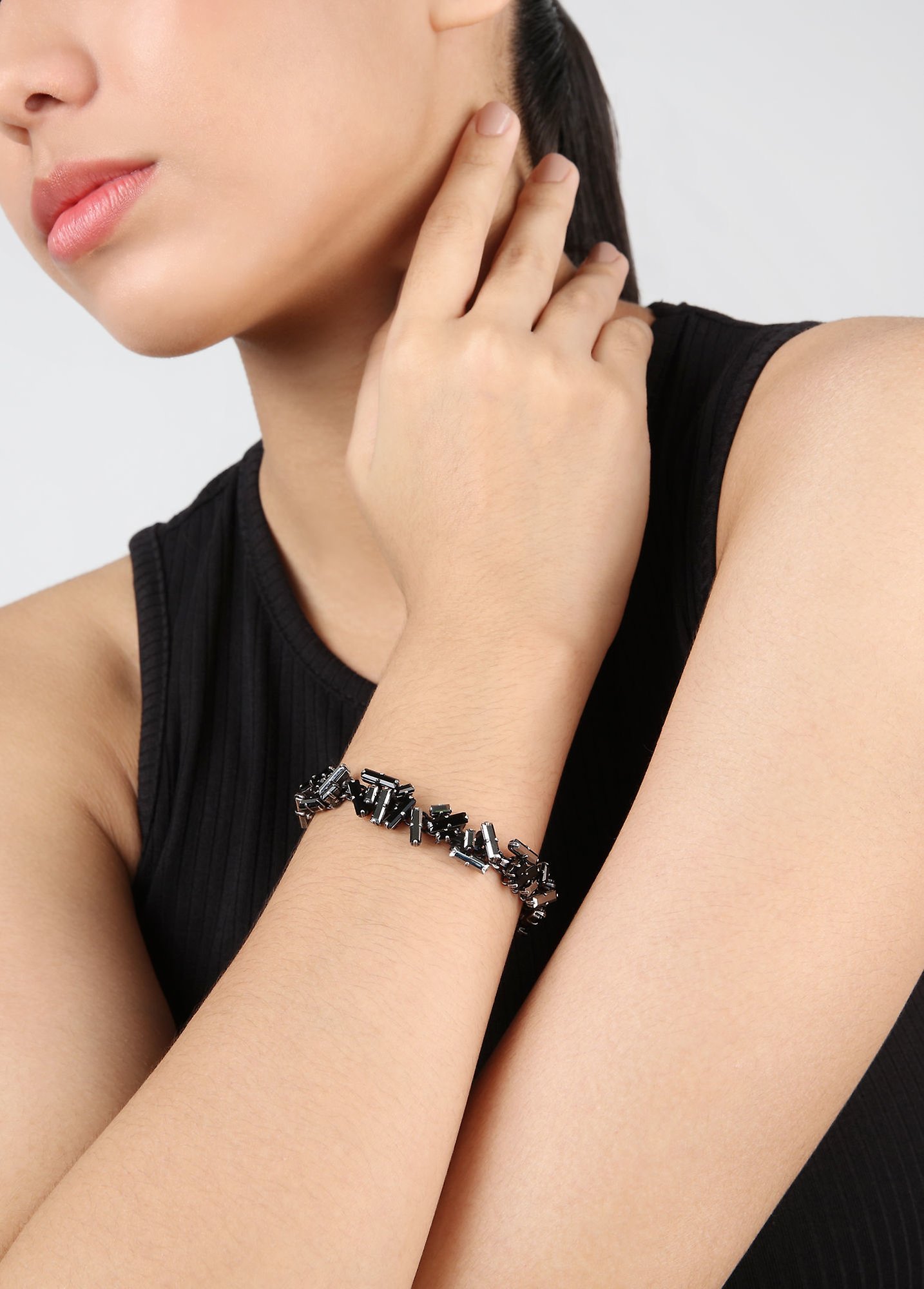 Bild für Armband Jumping Baguette De Luxe Geheimnisvolles Schwarz Black 