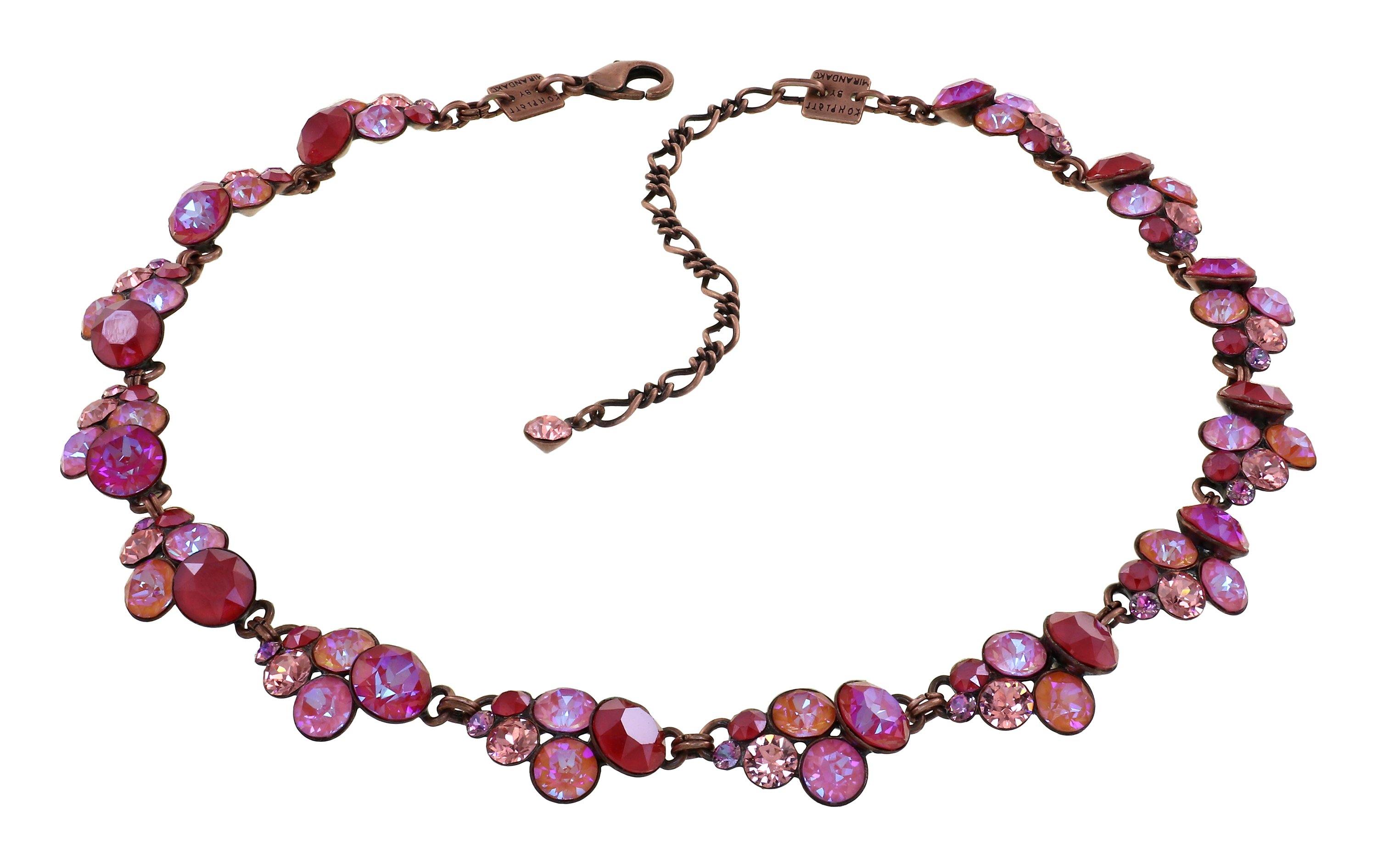 image for Necklace Collier Petit Glamour Watermelon coralline 