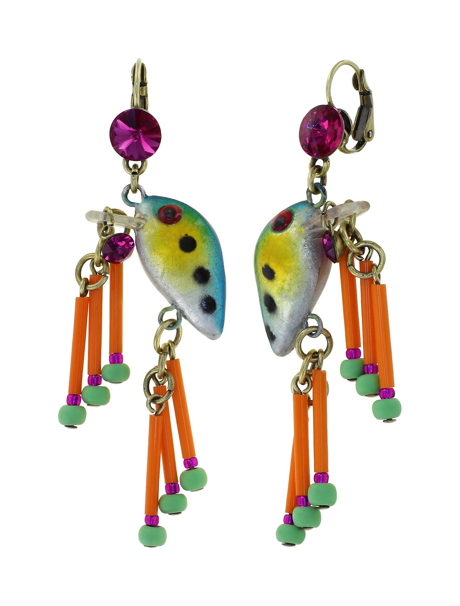 Bild für Ohrringe Brisur Massai Goes Fishing Regenbogen  