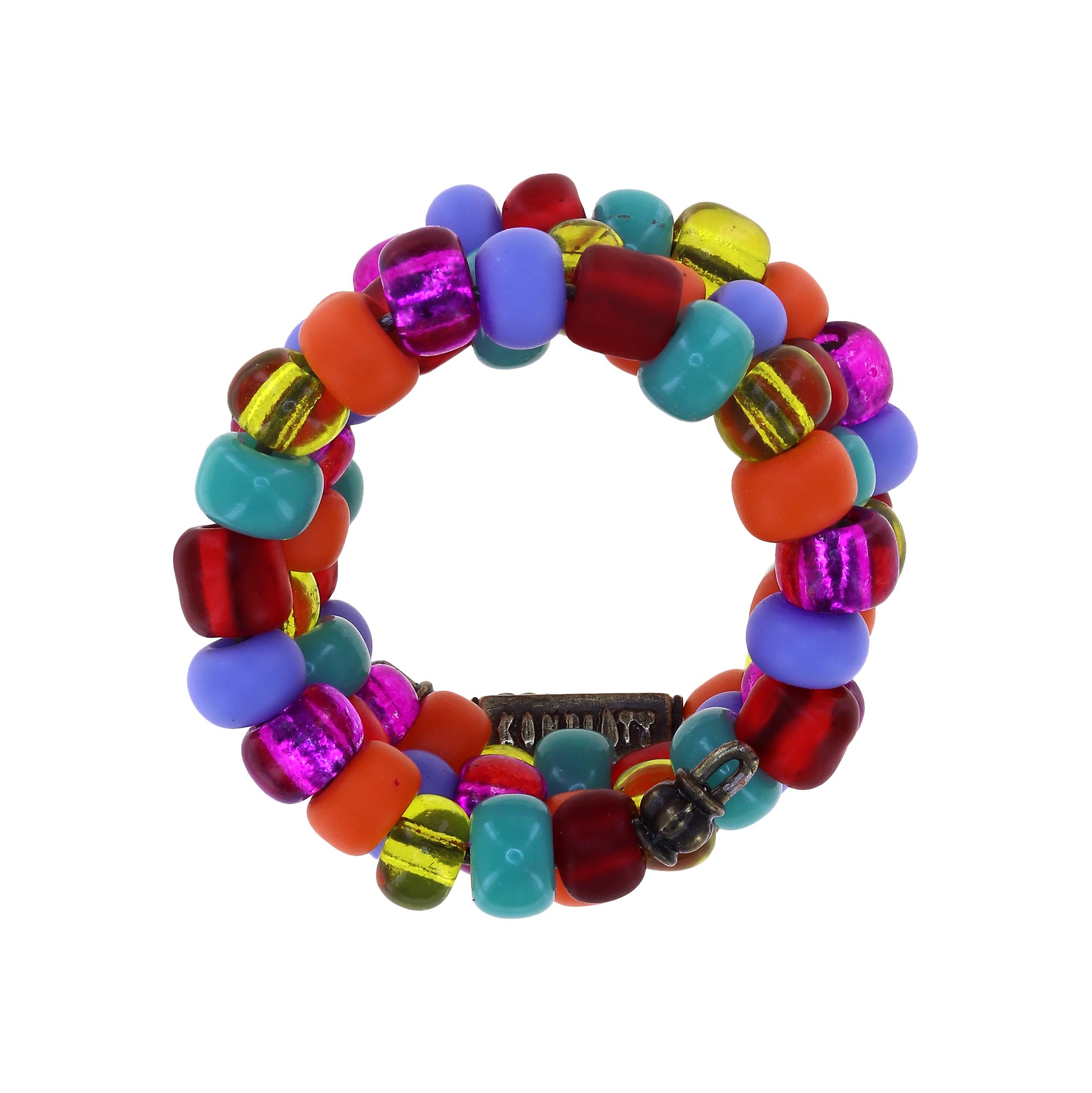 image pour Anneau Massai Goes Fishing Arc-En-Ciel  Big