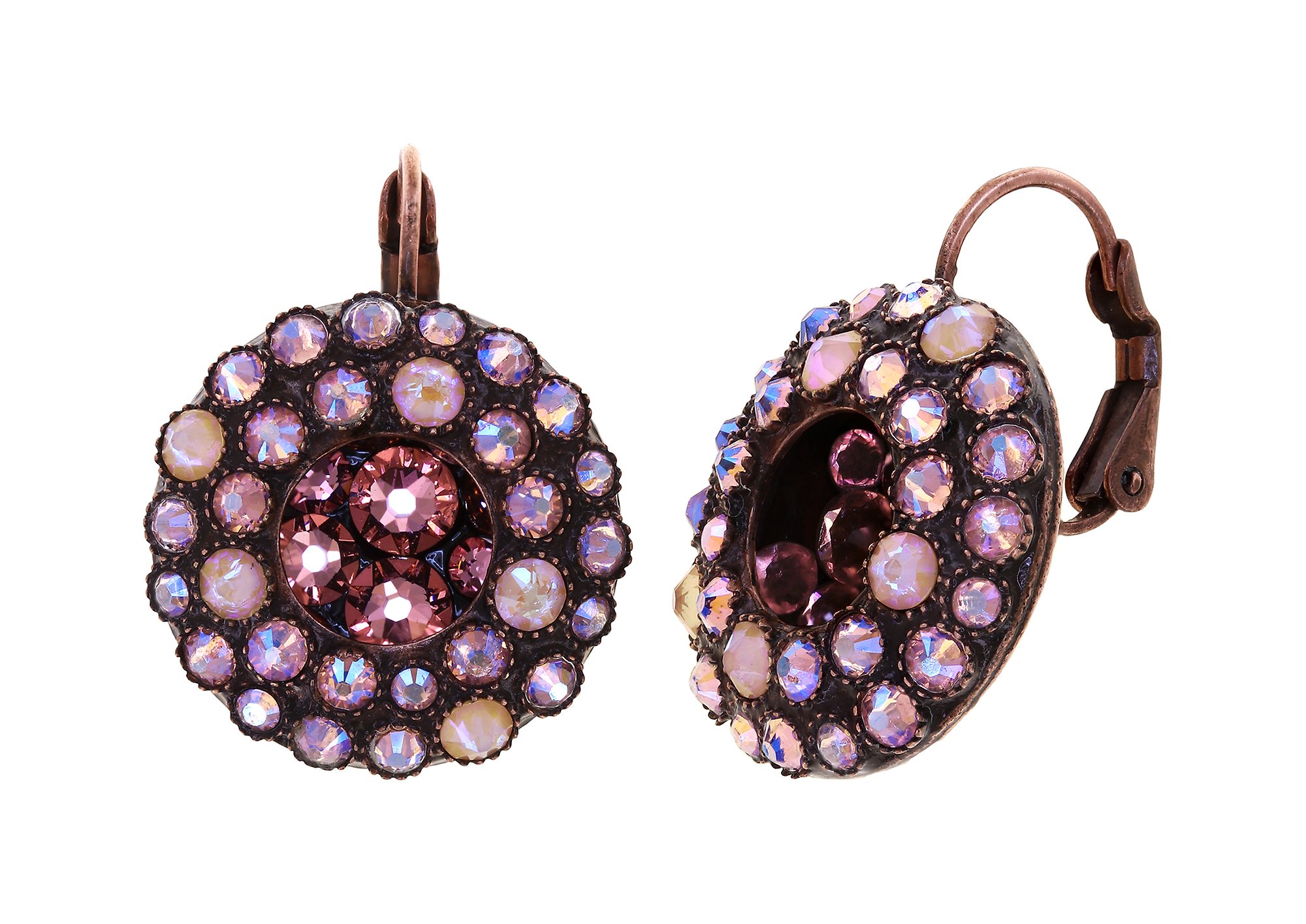 image for Earring Eurowire Inside Out Apricot Shine Beige size S