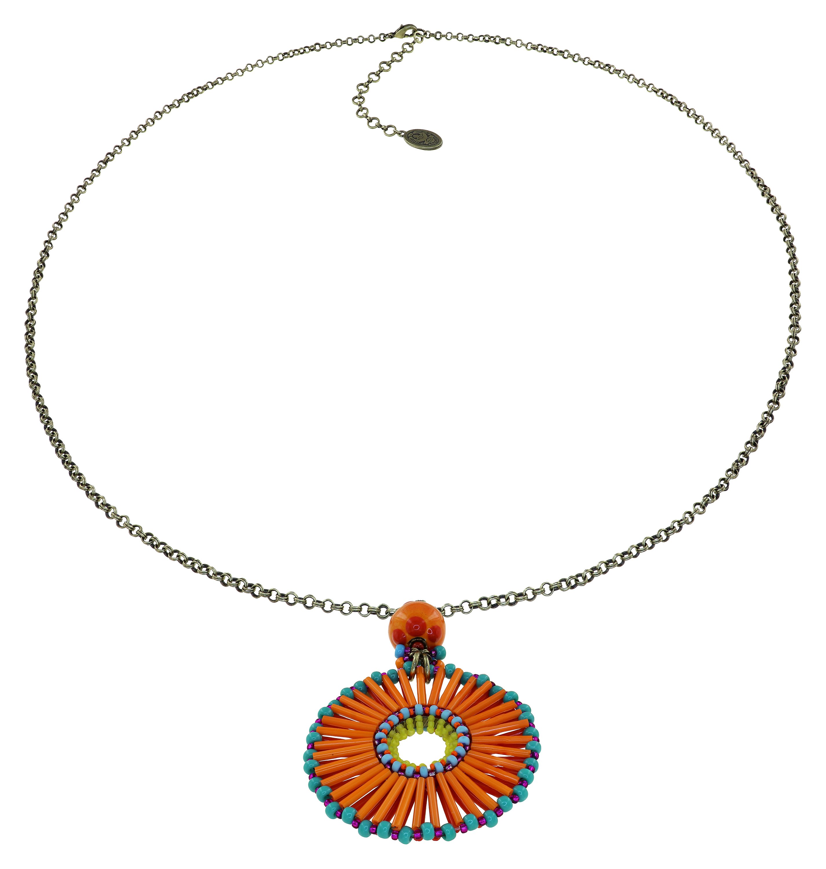 image pour Collier-Y Massai Goes Fishing Arc-En-Ciel  