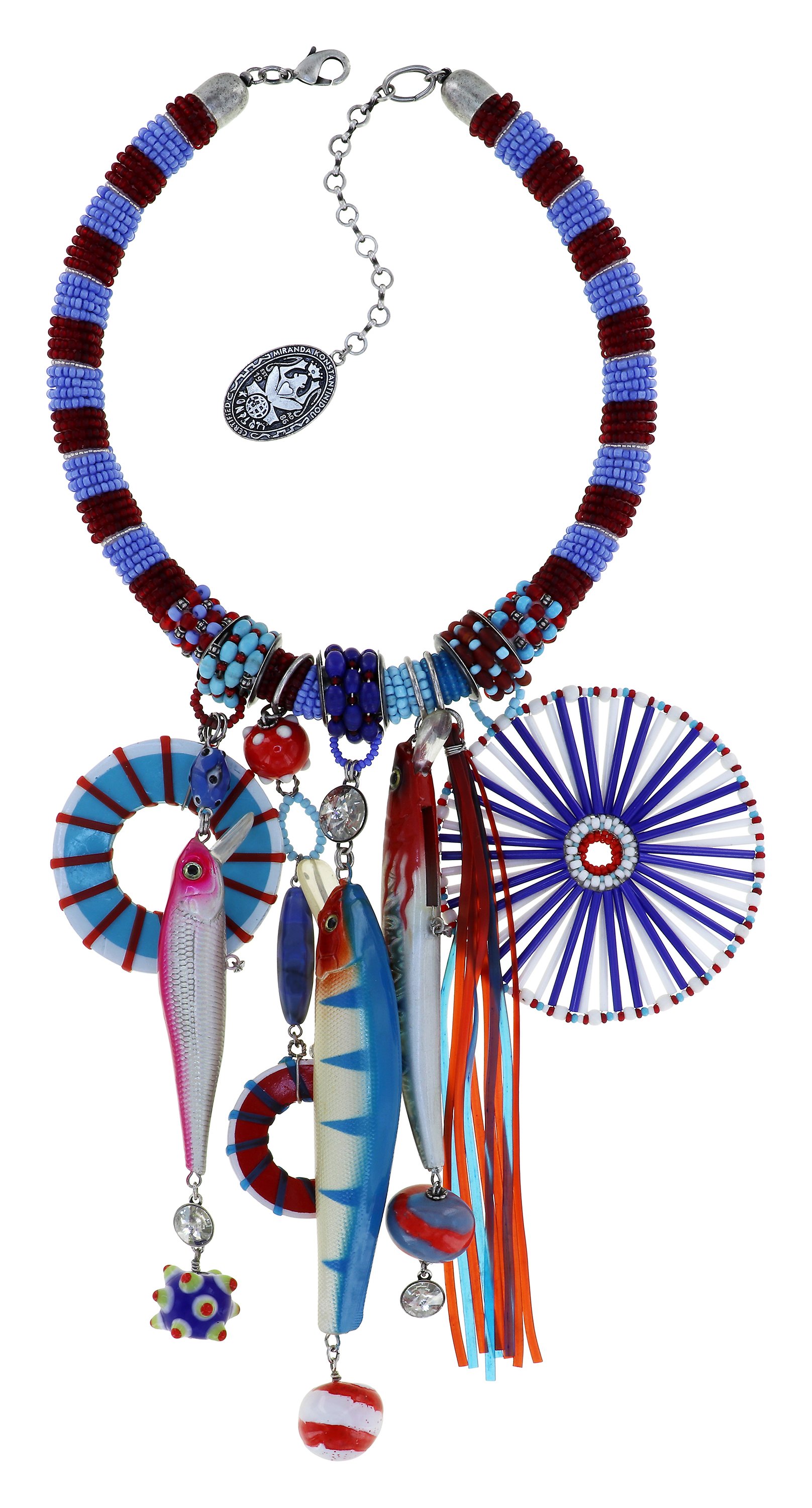 image pour Collier Collier Massai Goes Fishing Amour Marine  
