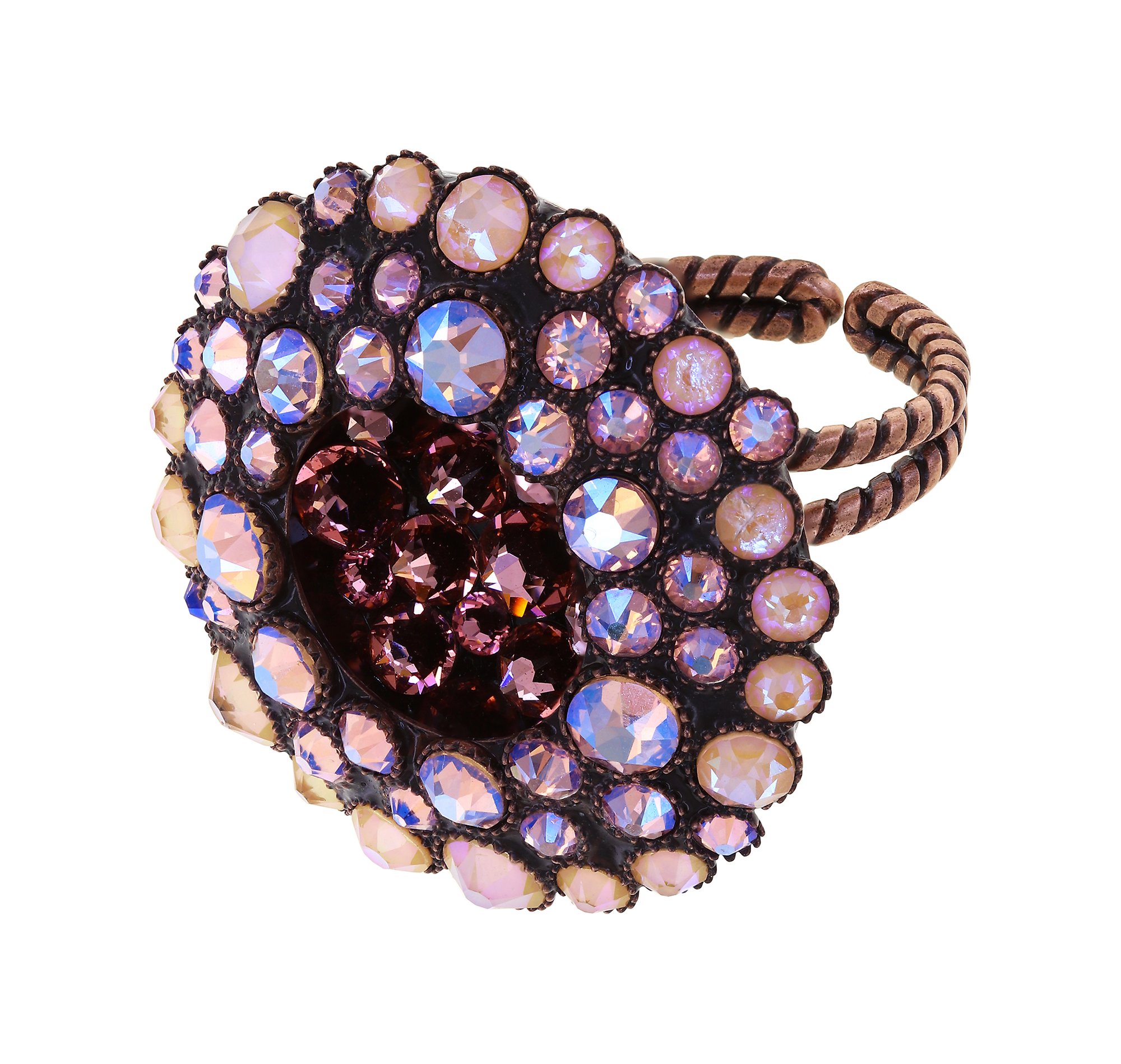 image for Ring Inside Out Apricot Shine Beige size L